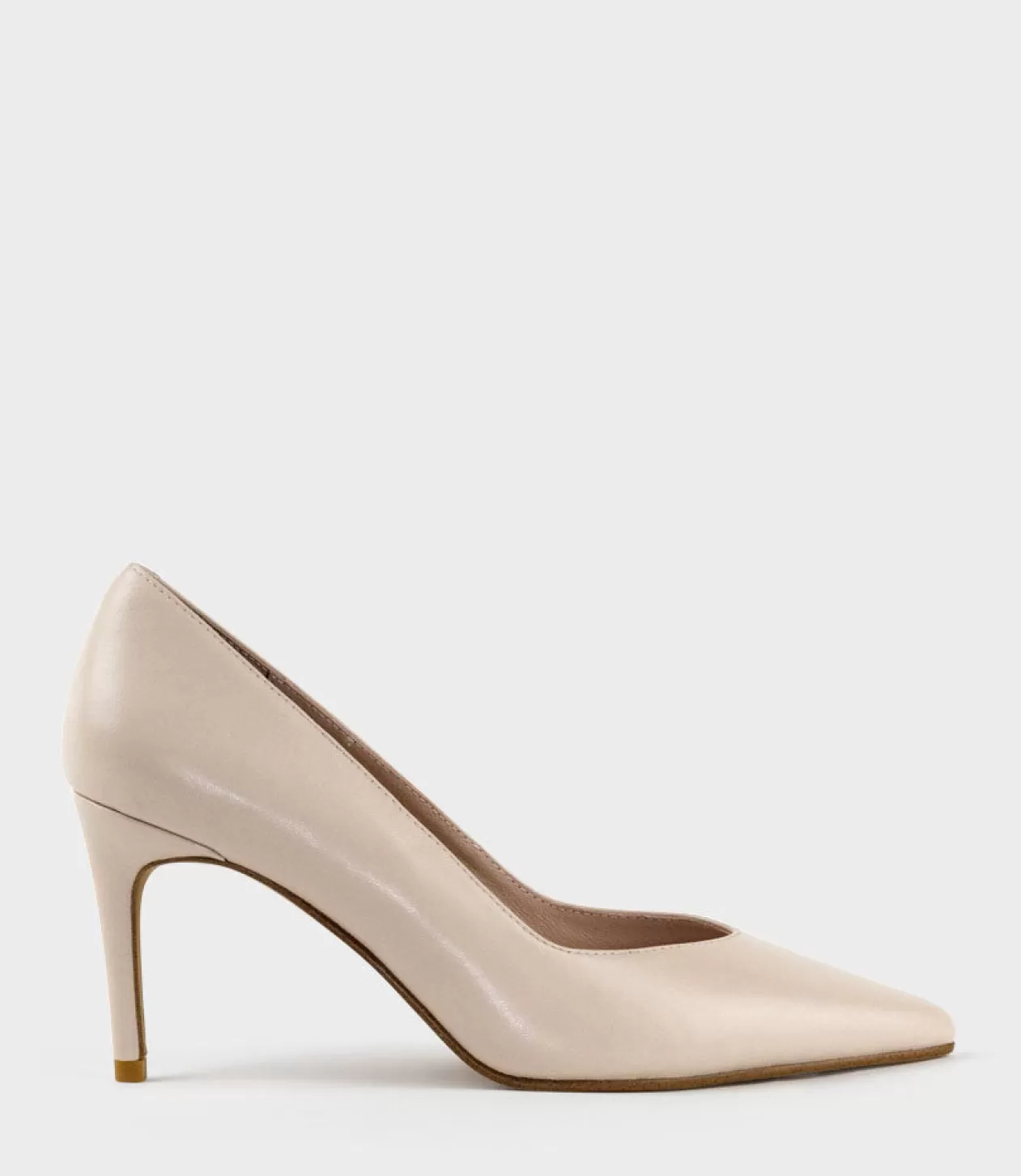 Edward Meller High Heel<Alia85 Pump With V Throat In Blush