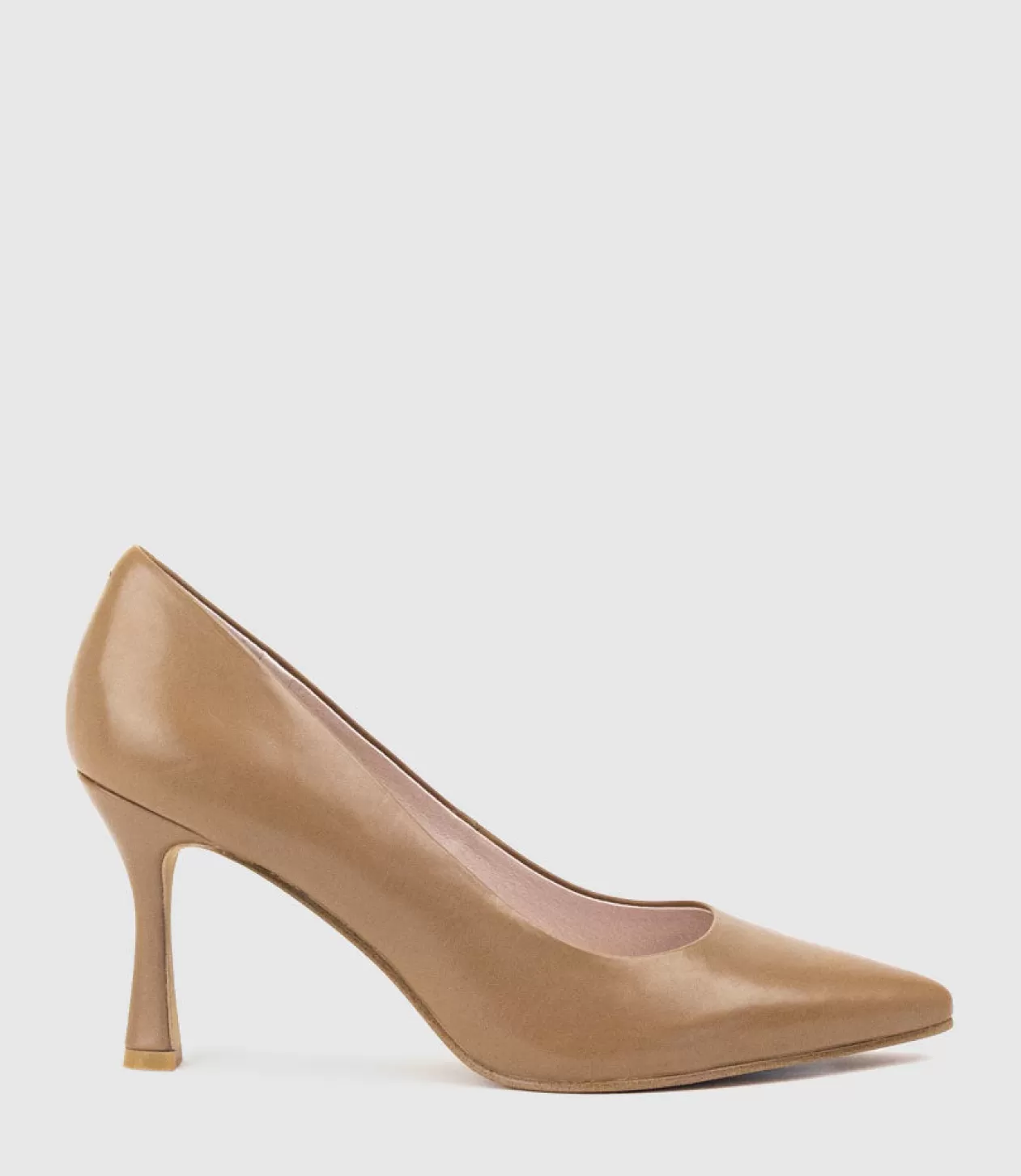 Edward Meller High Heel<Amara85 Pump With Louis Heel In Tan