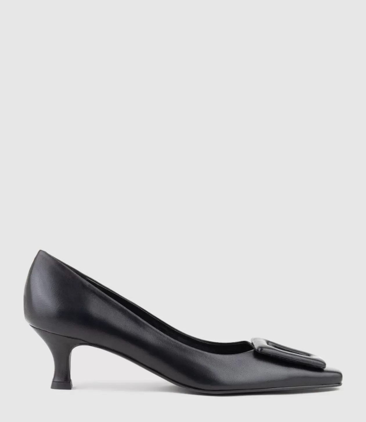 Edward Meller Kitten Heel Pumps<Astra60 Pump With Trim In Black