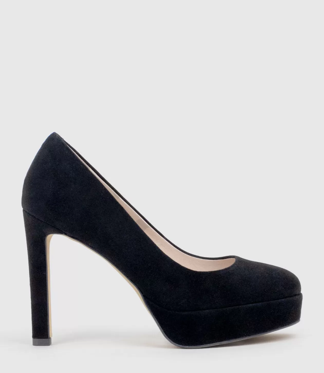 Edward Meller High Heel<Ciara110 Platform Pump In Black Suede