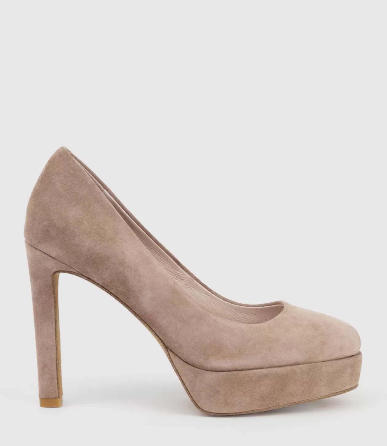 Edward Meller High Heel<Ciara110 Platform Pump In Nude Suede