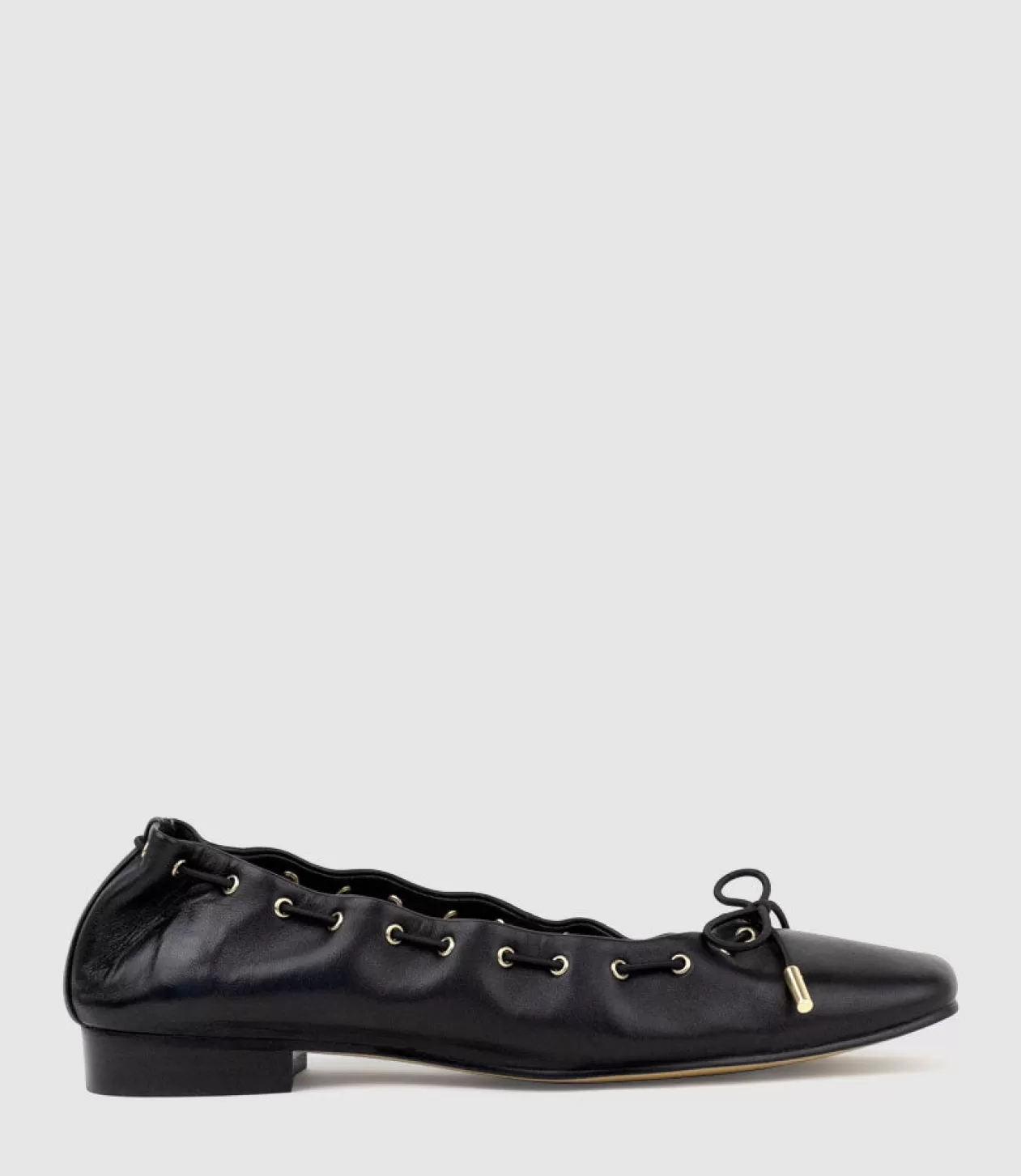 Edward Meller Ballet Flats<Echo Square Toe Ballet In Black