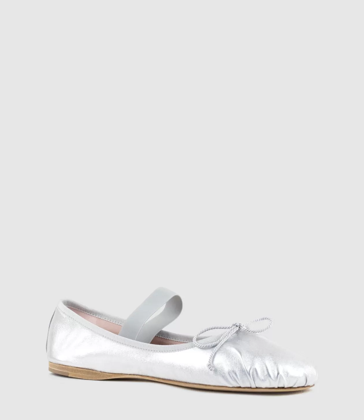 Edward Meller Pretty Ballerinas<Eden Ballet With Elastic Strap In Silver