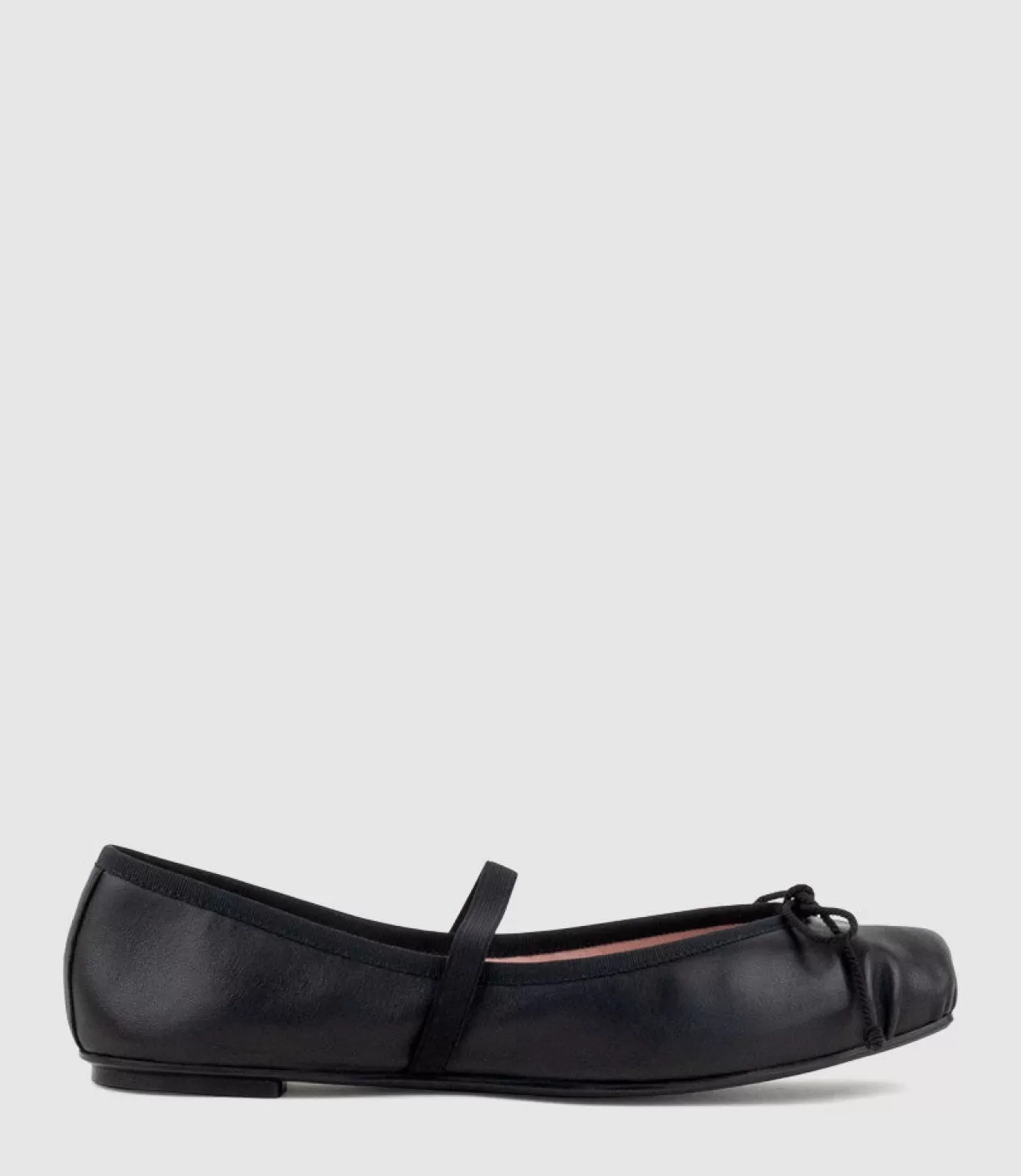 Edward Meller Ballet Flats<Eloise Square Toe Ballet In Black