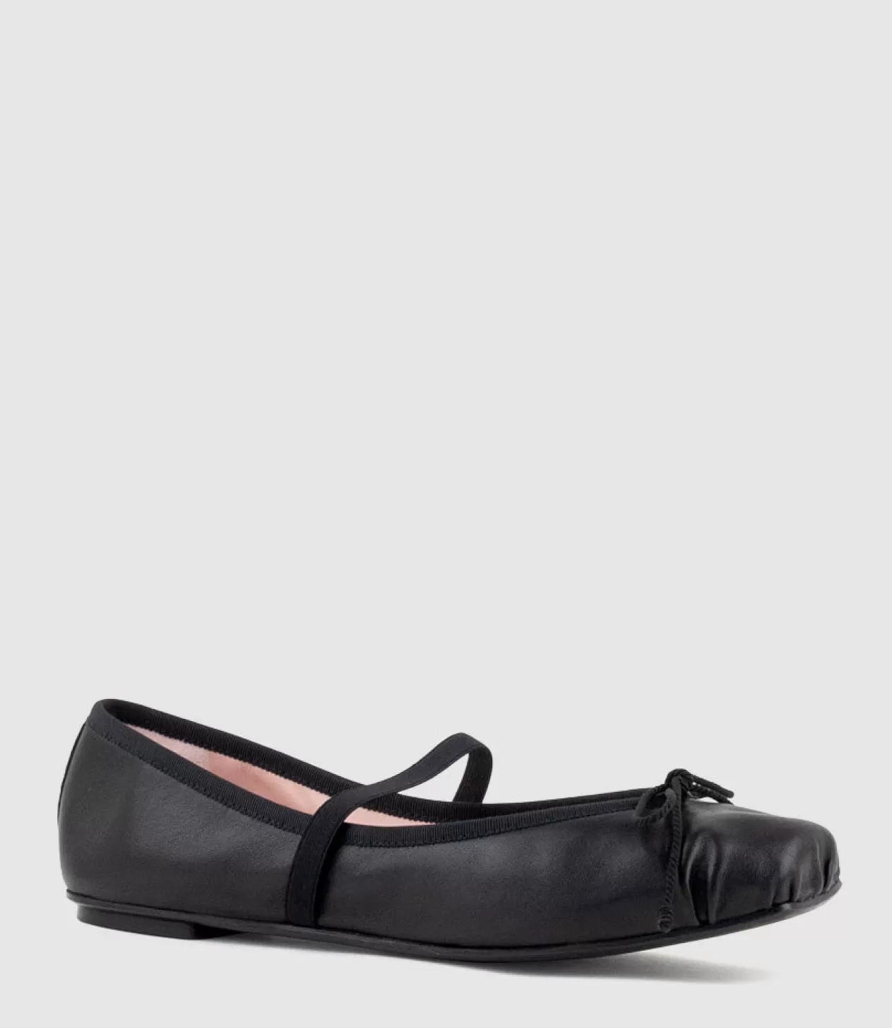 Edward Meller Ballet Flats<Eloise Square Toe Ballet In Black