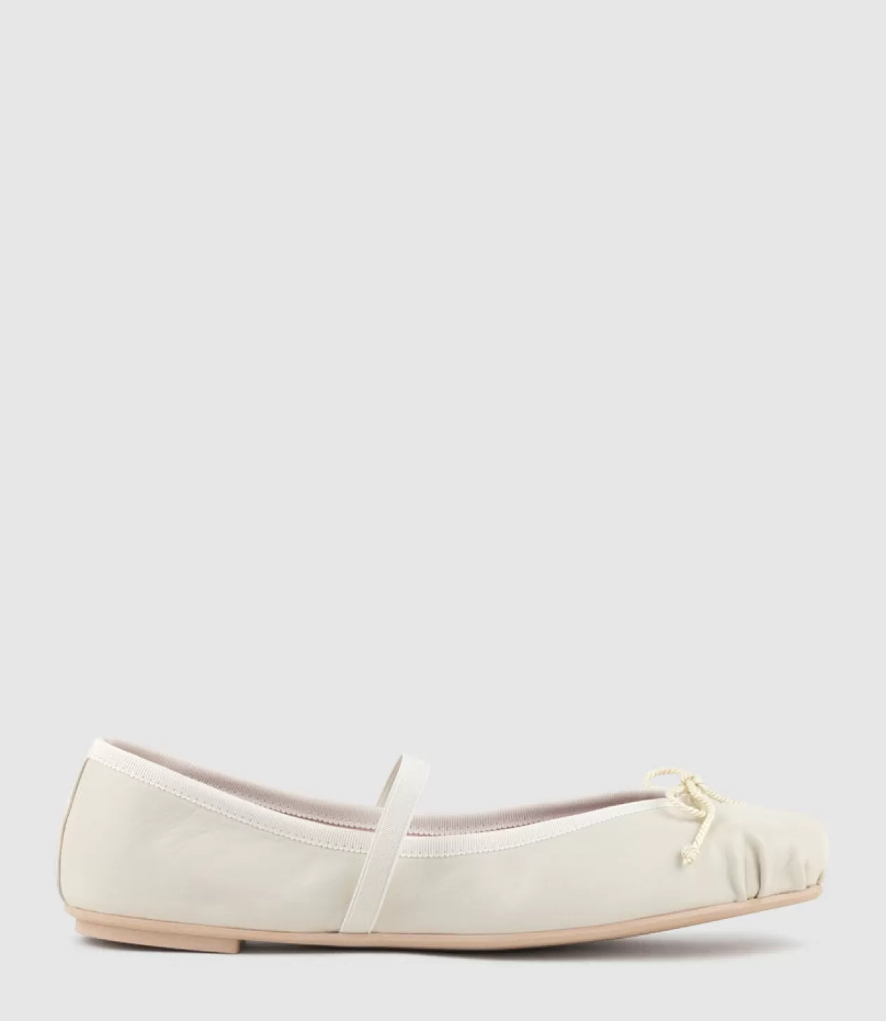 Edward Meller Ballet Flats<Eloise Square Toe Ballet In Offwhite