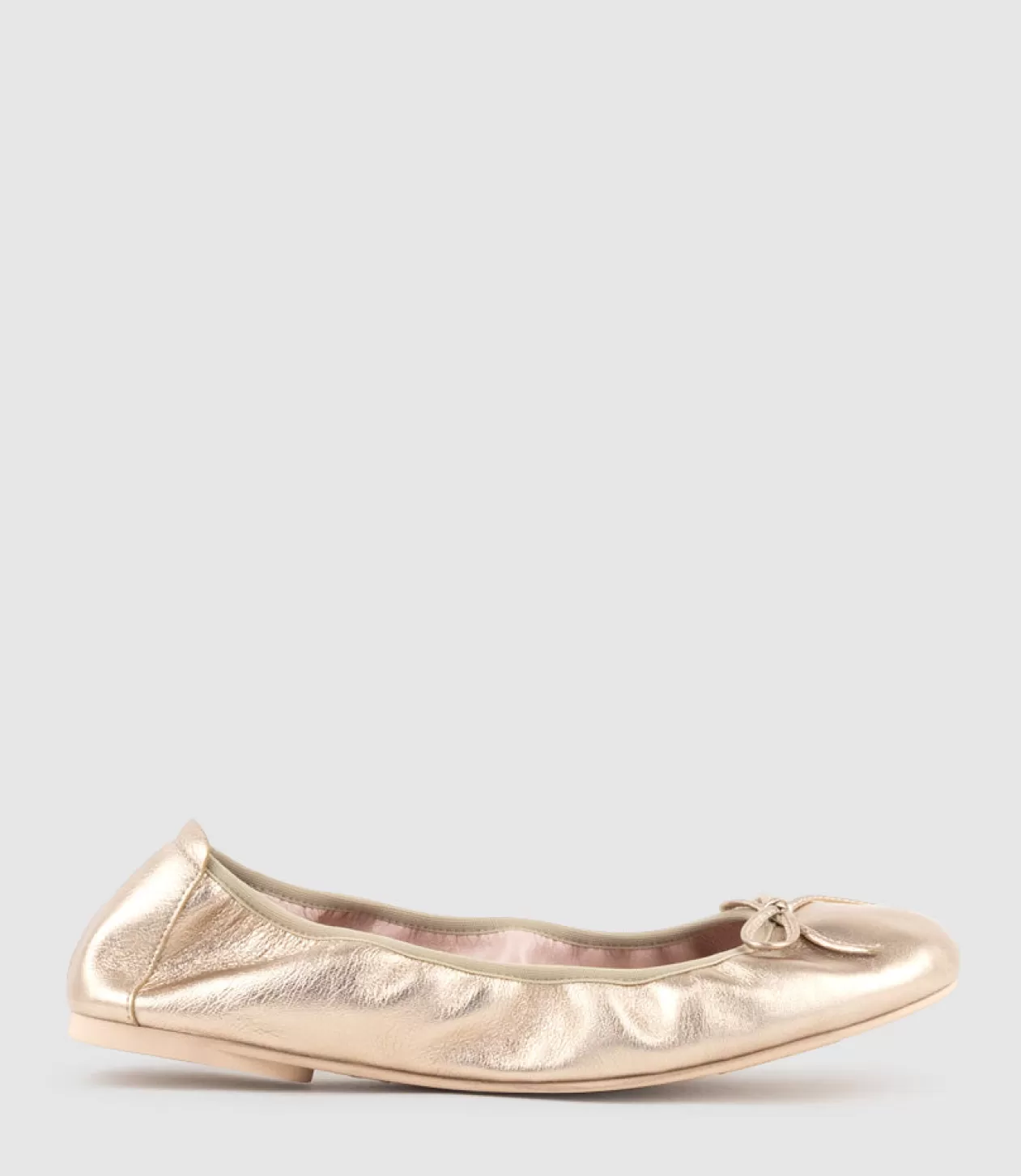 Edward Meller Ballet Flats<Esme Classic Soft Ballet In Gold