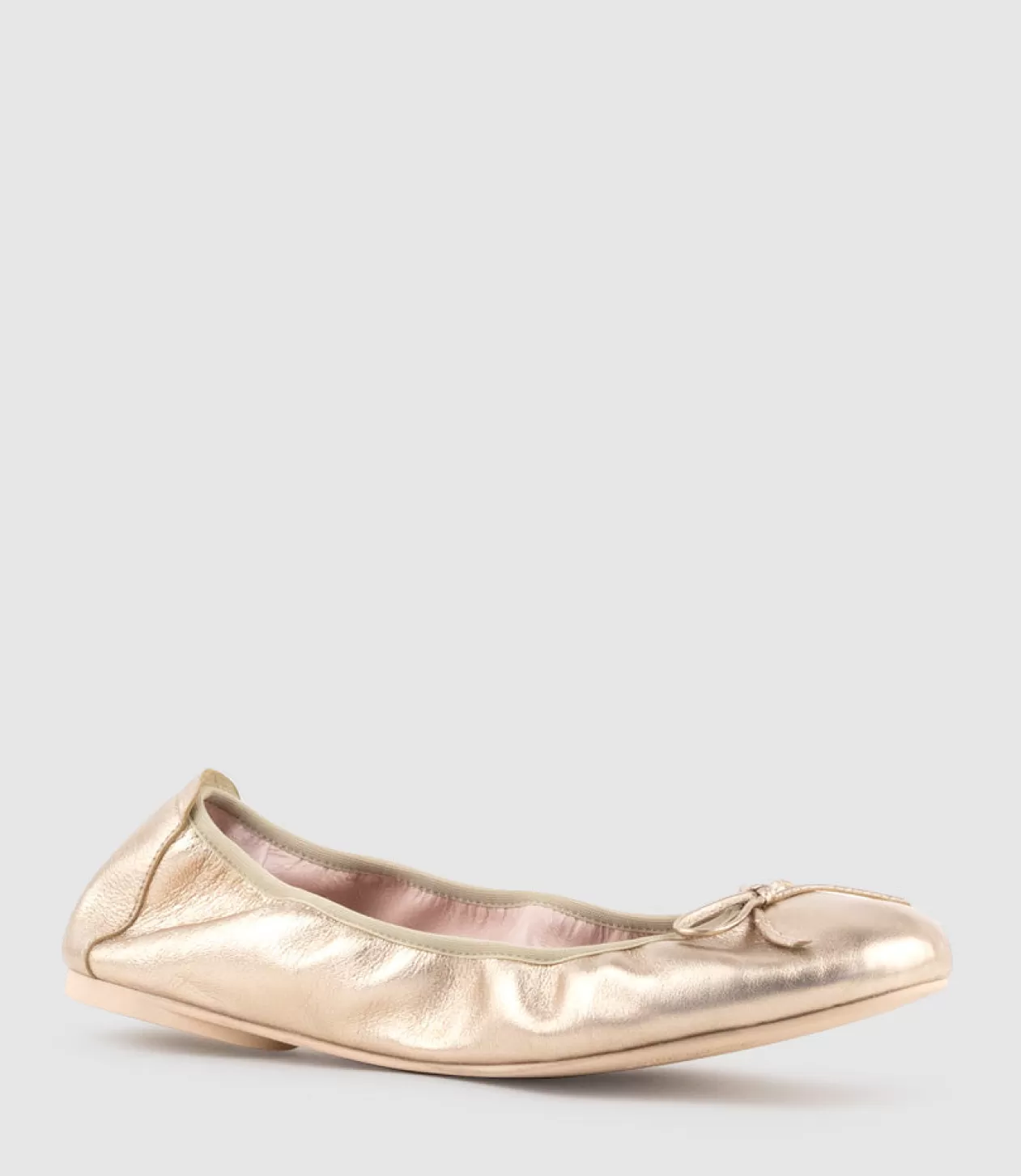 Edward Meller Ballet Flats<Esme Classic Soft Ballet In Gold