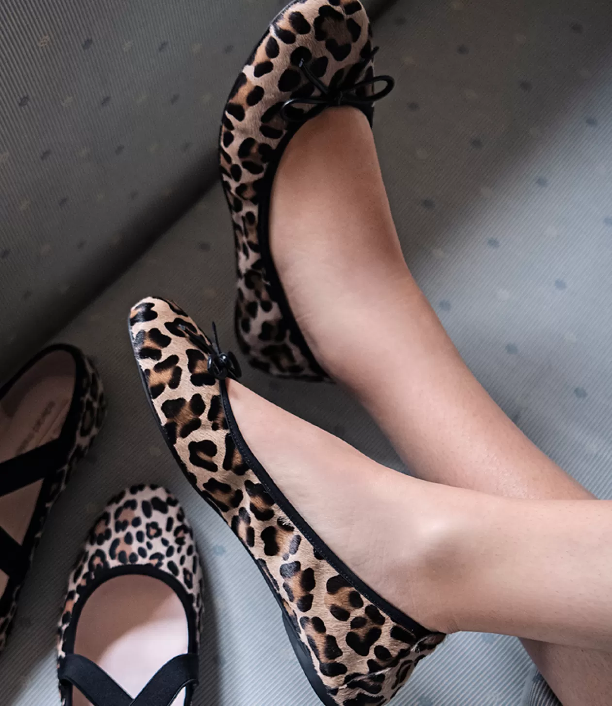 Edward Meller Ballet Flats<Esme Classic Soft Ballet In Leopard