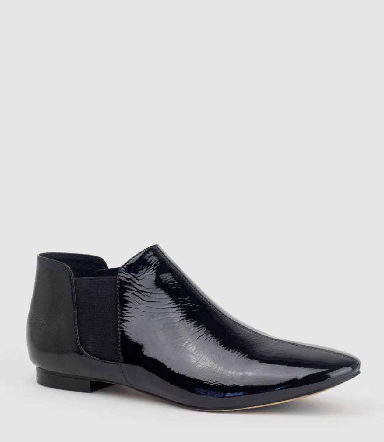 Edward Meller Ankle Boots<Faeda Ankle Bootie In Black Patent