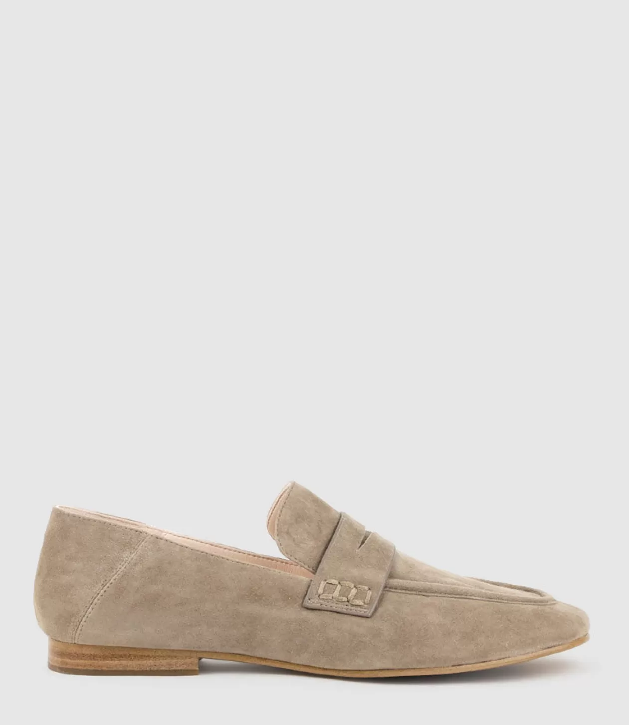 Edward Meller Loafers & Moccasins<Finlay Moccasin With Collapsible Back In Latte Suede