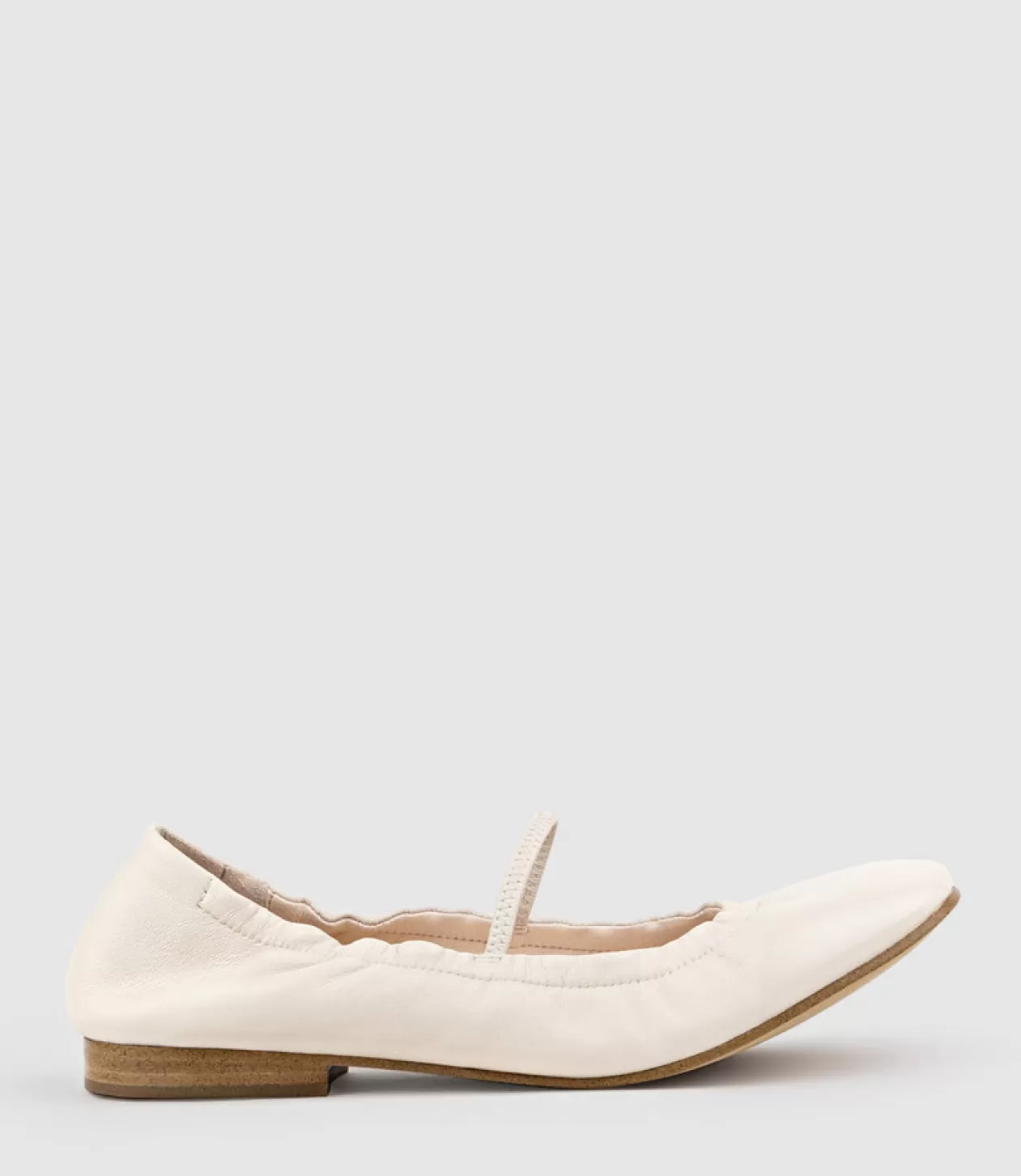 Edward Meller Ballet Flats<Firla Ballet With Strap In Offwhite