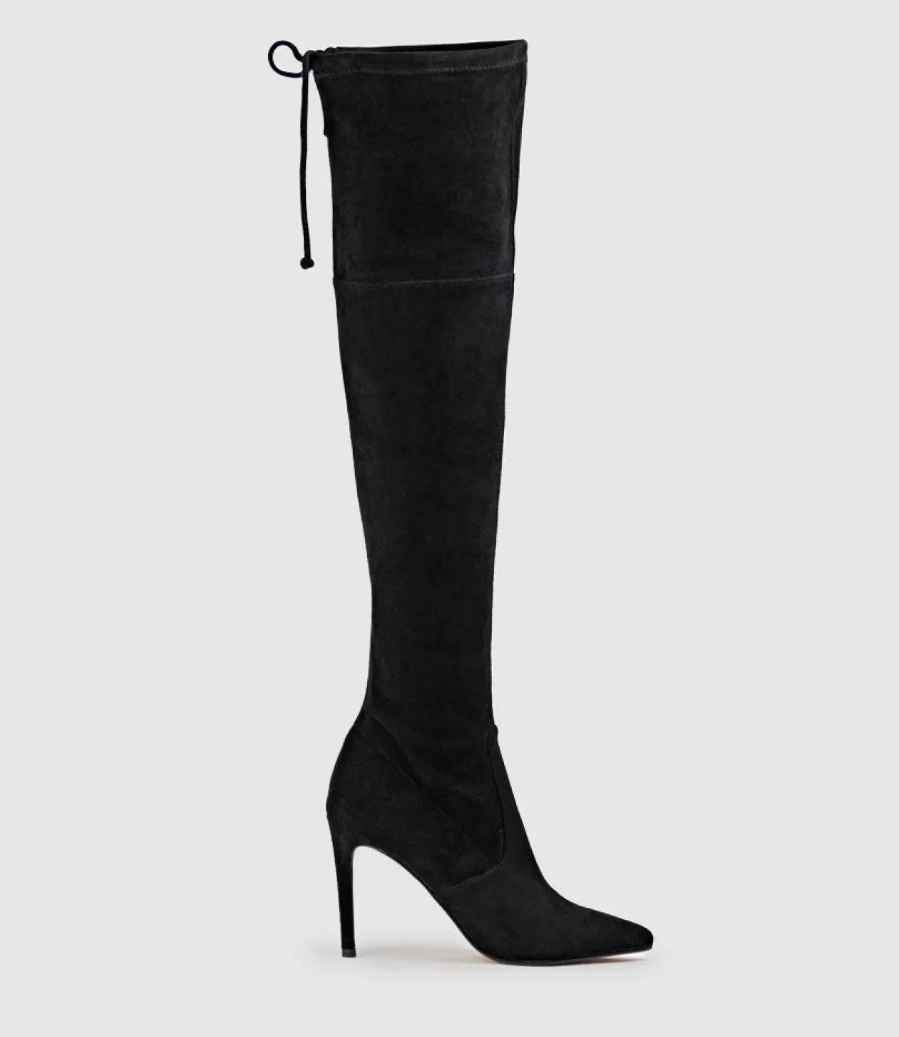 Edward Meller Long Boots<Gabor Thigh High Stretch Boot In Black Suede