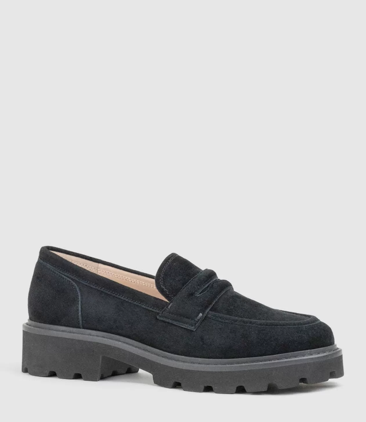 Edward Meller Loafers & Moccasins<Gaston Moccasin In Black Suede