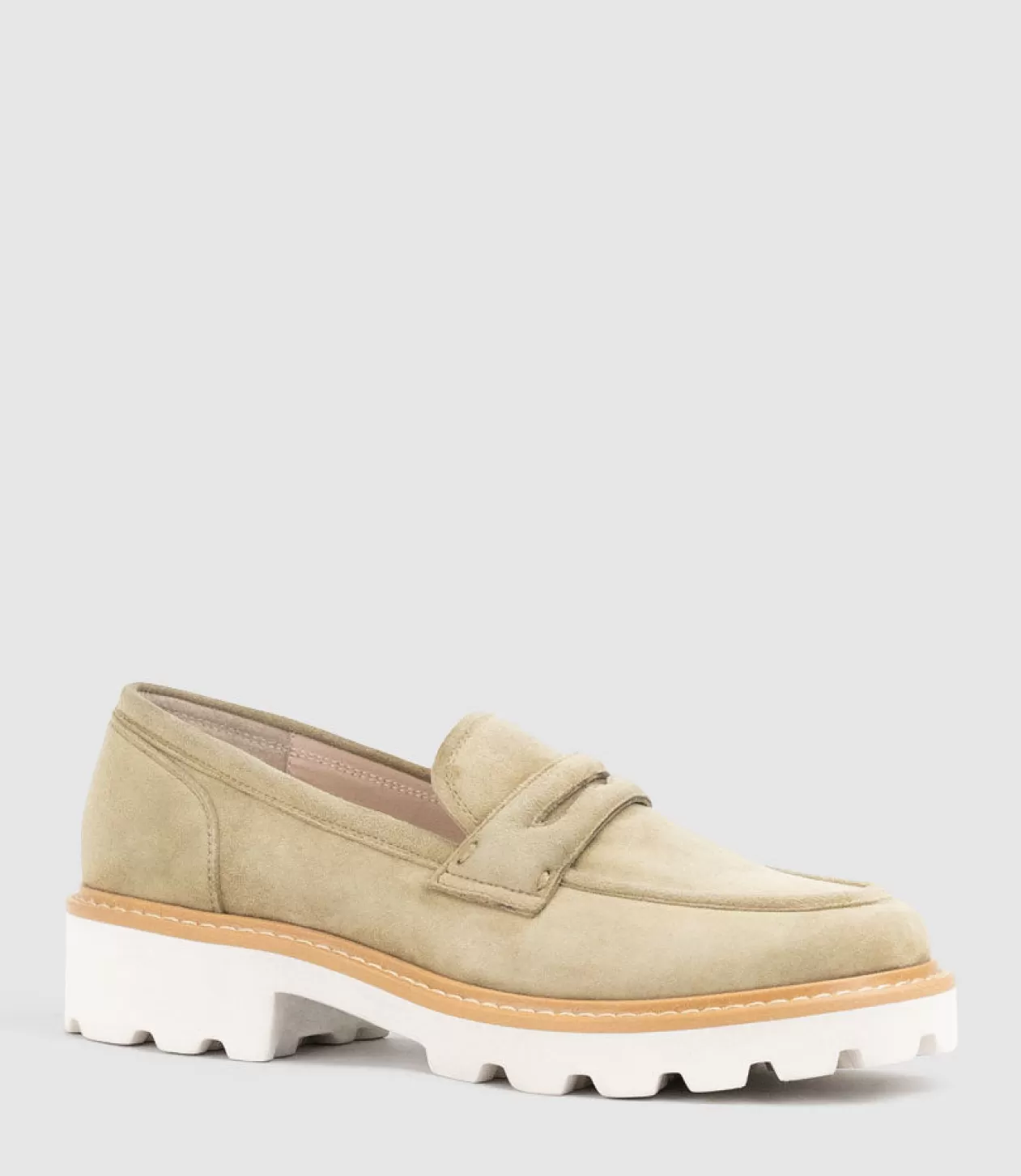 Edward Meller Loafers & Moccasins<Gaston Moccasin In Camel Suede