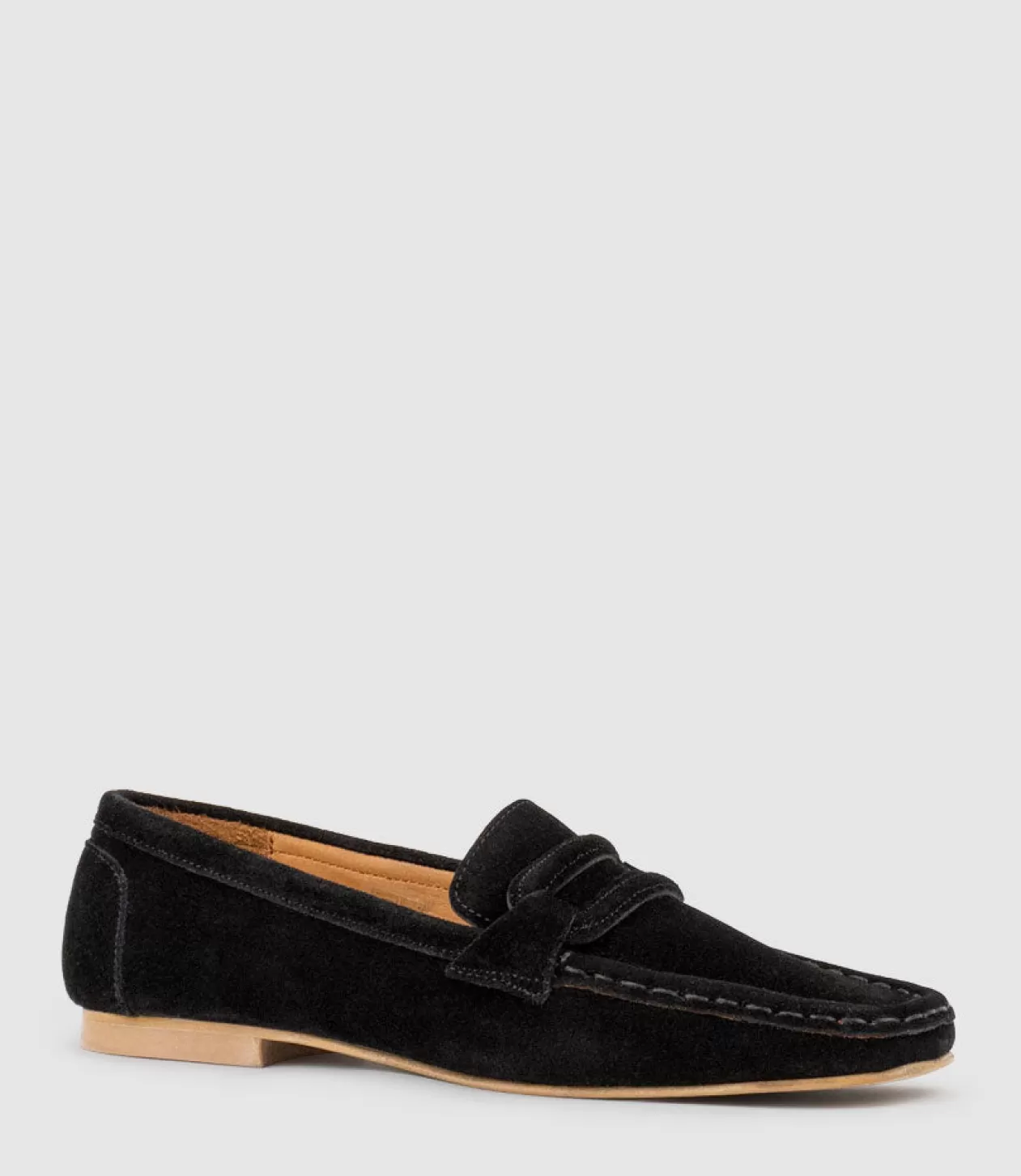 Edward Meller Loafers & Moccasins<Germaine Moccasin In Black Suede