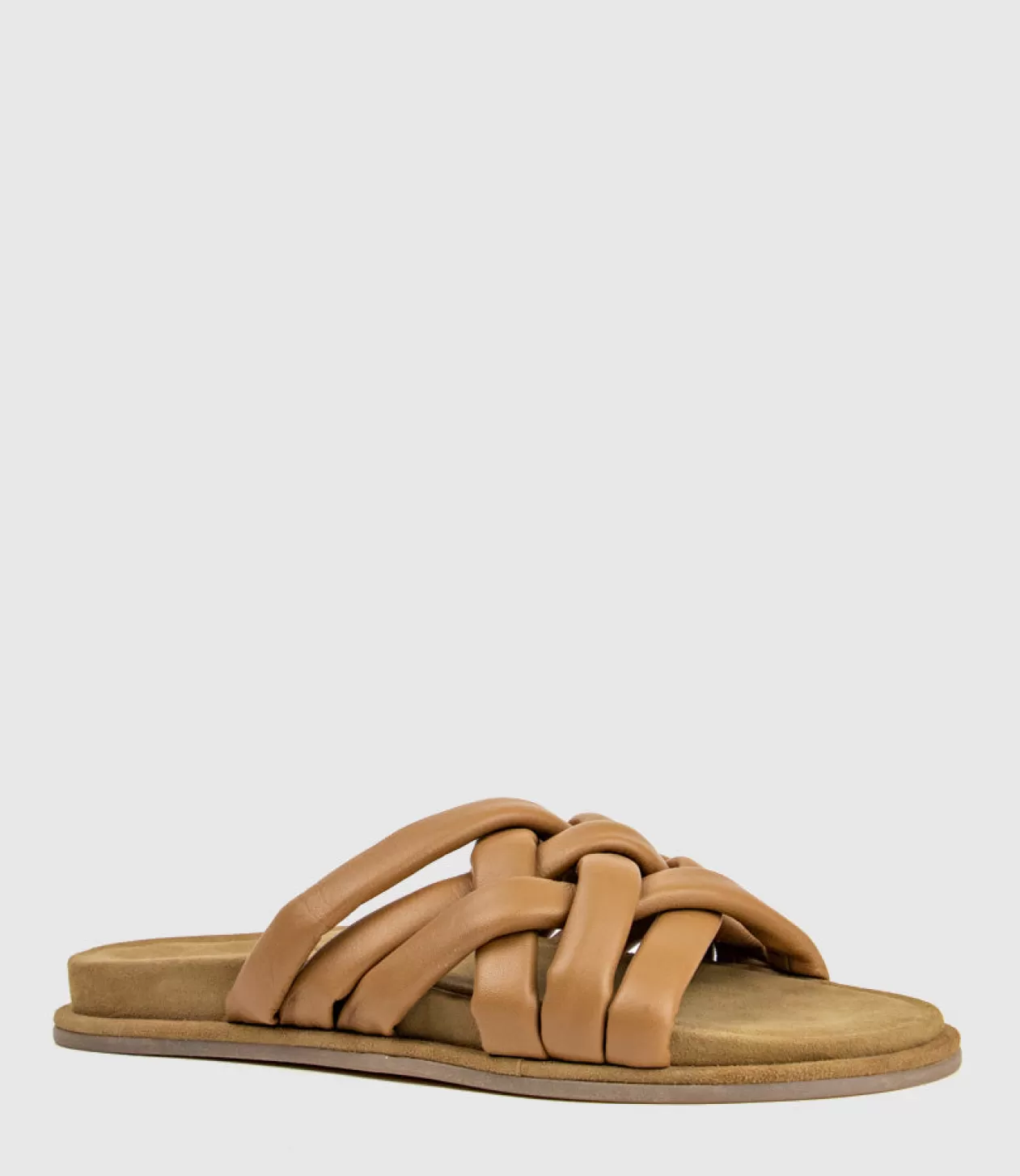 Edward Meller Low Sandals<Hanson Multistrap Crossover Slide In Tan