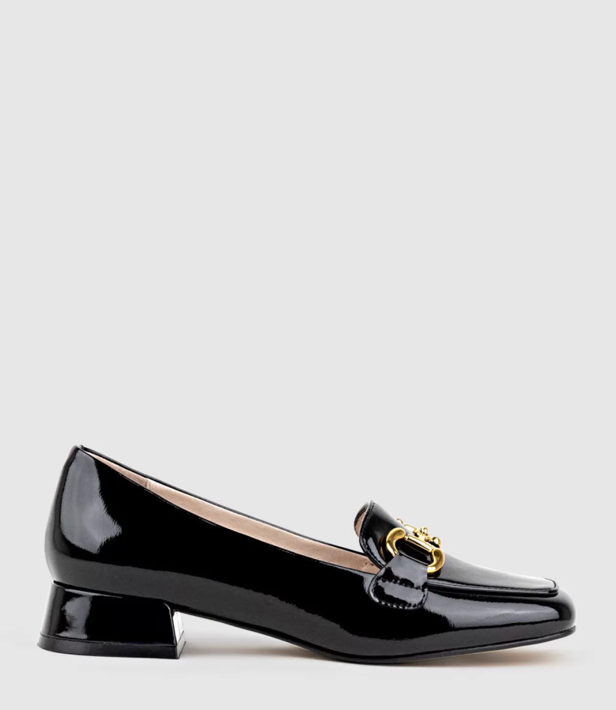 Edward Meller Loafers & Moccasins<Harlee30 Moccasin With Trim In Black Patent