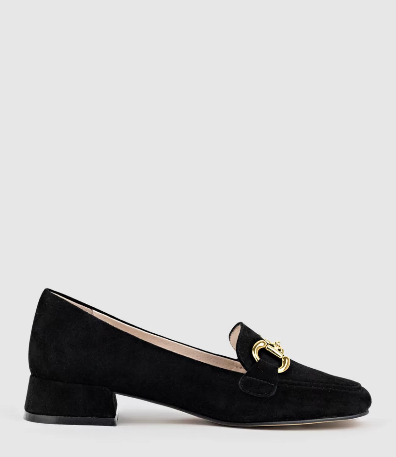 Edward Meller Loafers & Moccasins<Harlee30 Moccasin With Trim In Black Suede