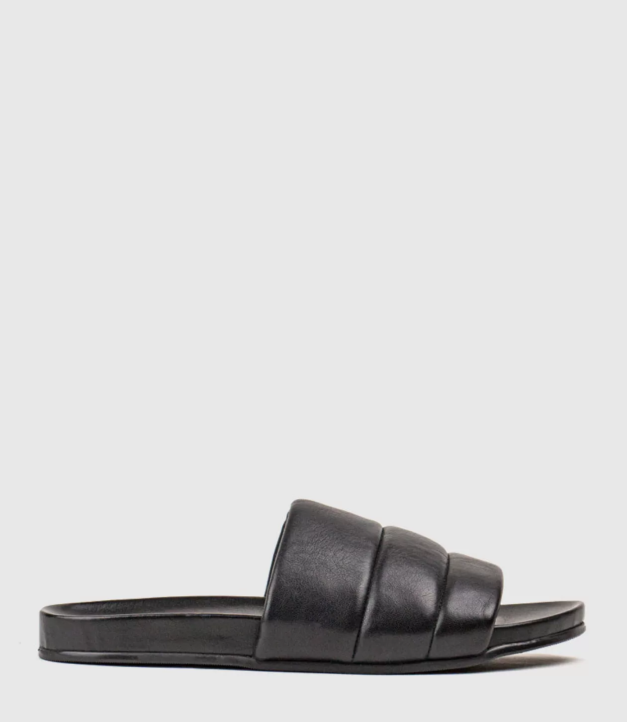 Edward Meller Low Sandals<Henry Padded Pool Slide In Black