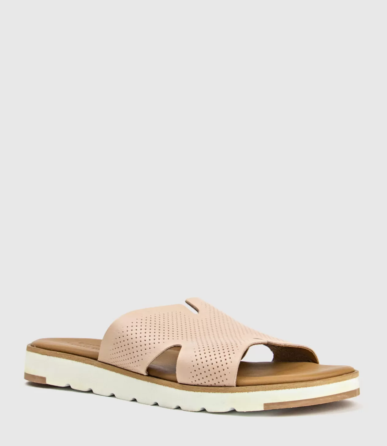 Edward Meller Low Sandals<Herby Punched Slide In Nude