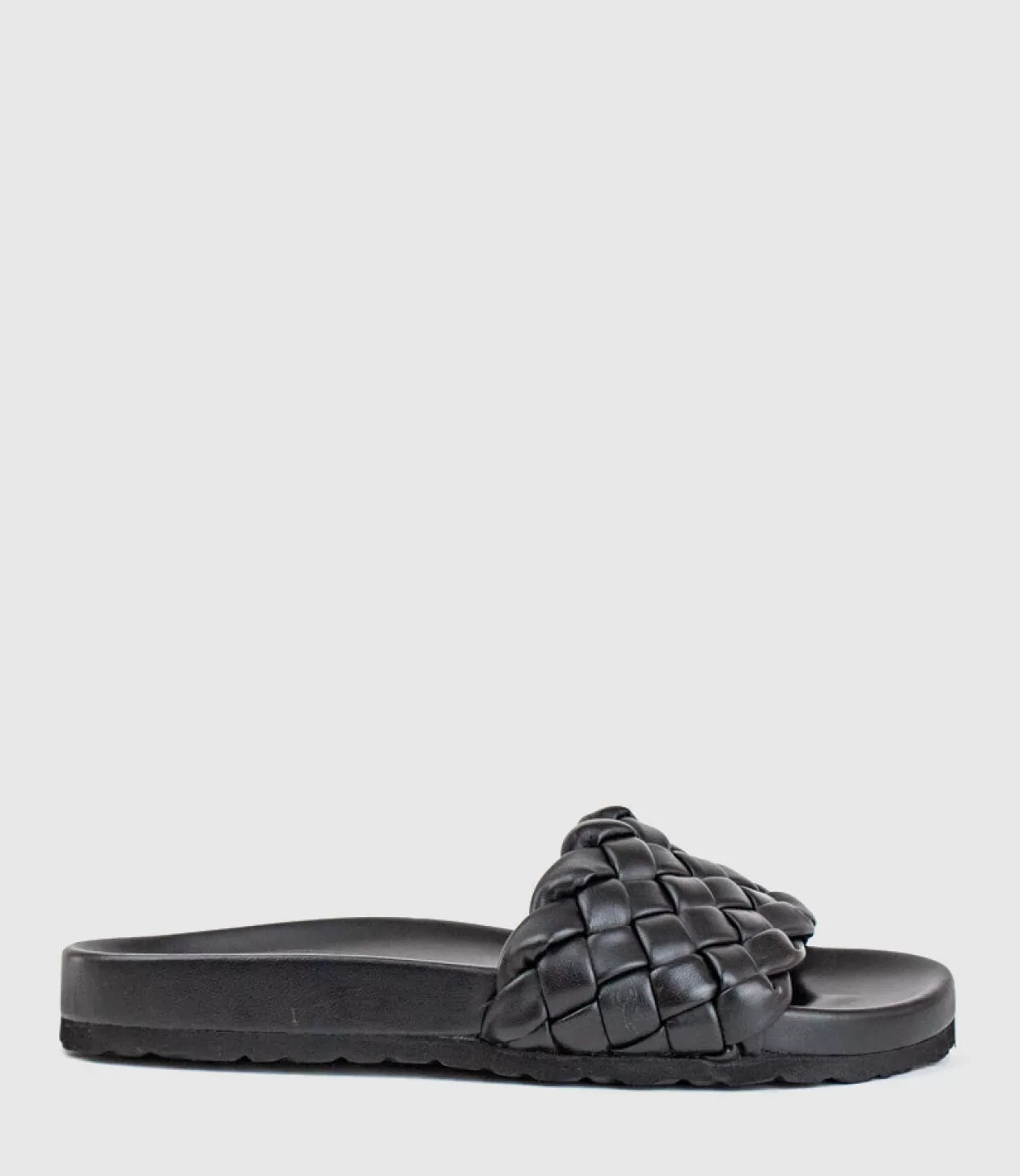 Edward Meller Low Sandals<Isra Woven Slide On Unit In Black