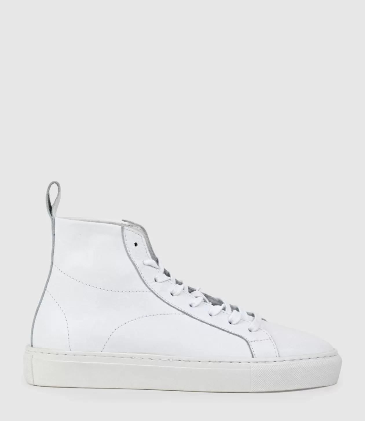 Edward Meller Sneakers<Josef High Top Sneaker In White