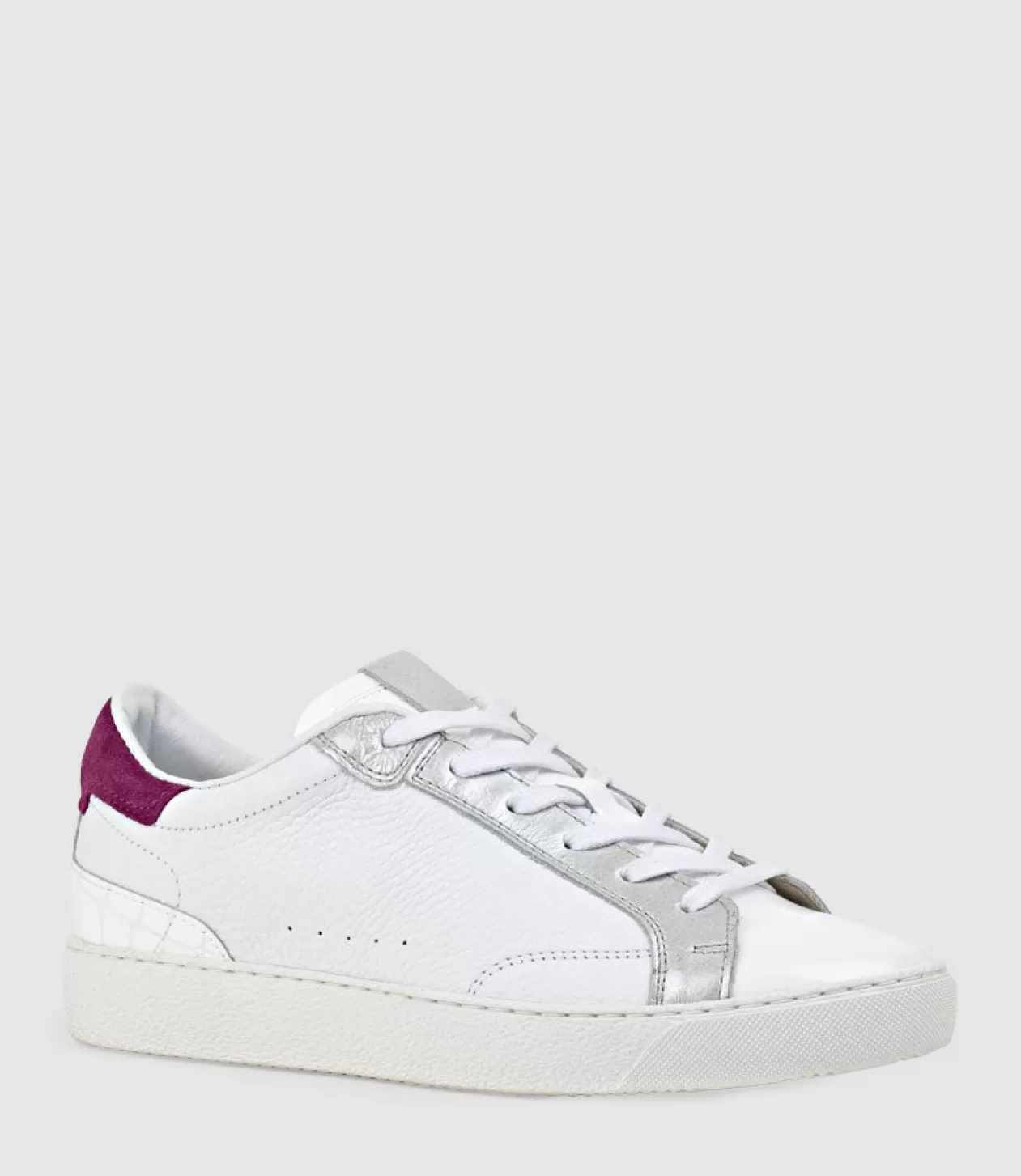 Edward Meller Sneakers<Josette Sneaker With Accents In Patent Combo