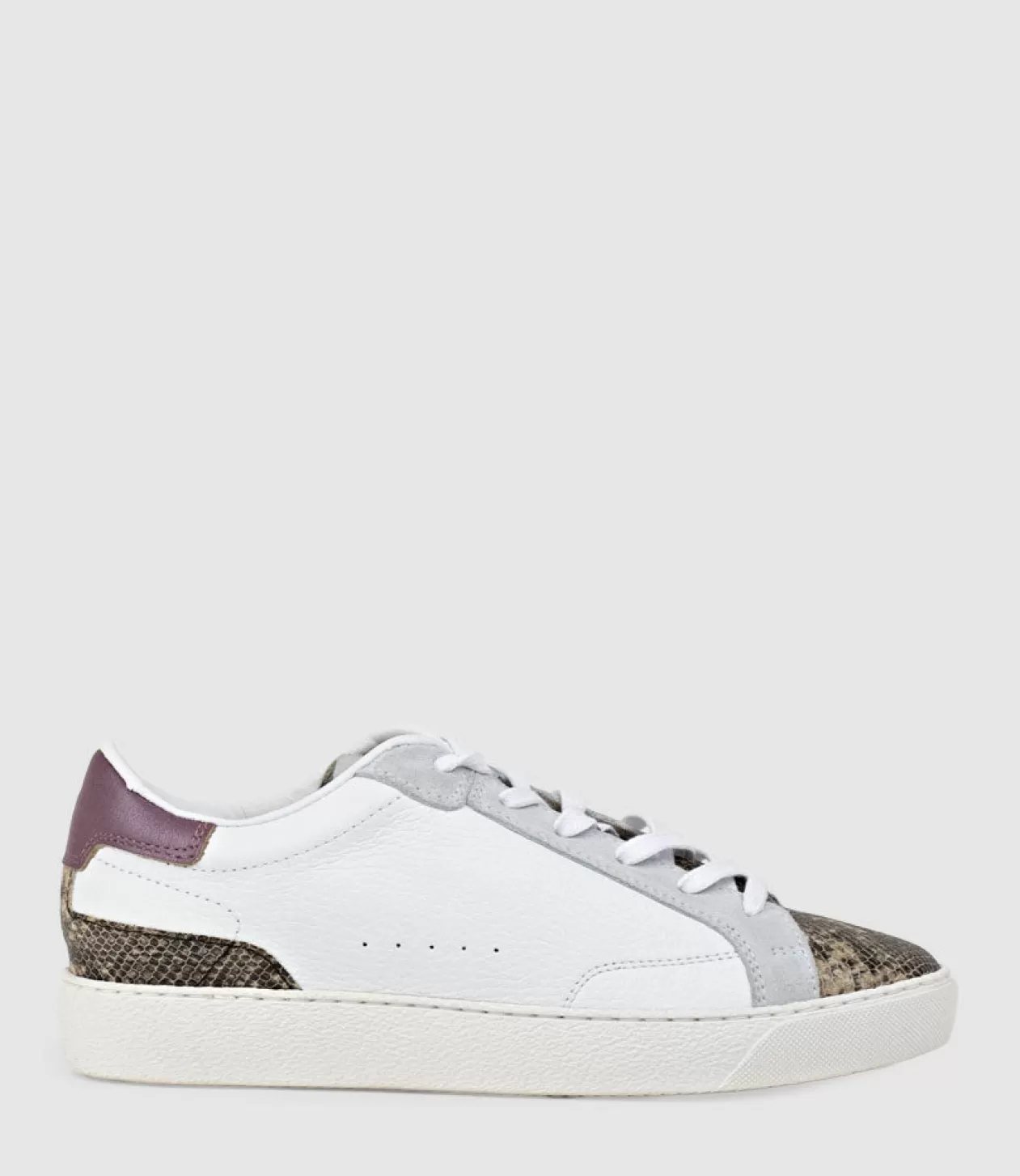 Edward Meller Sneakers<Josette Sneaker With Accents In Snake Combo