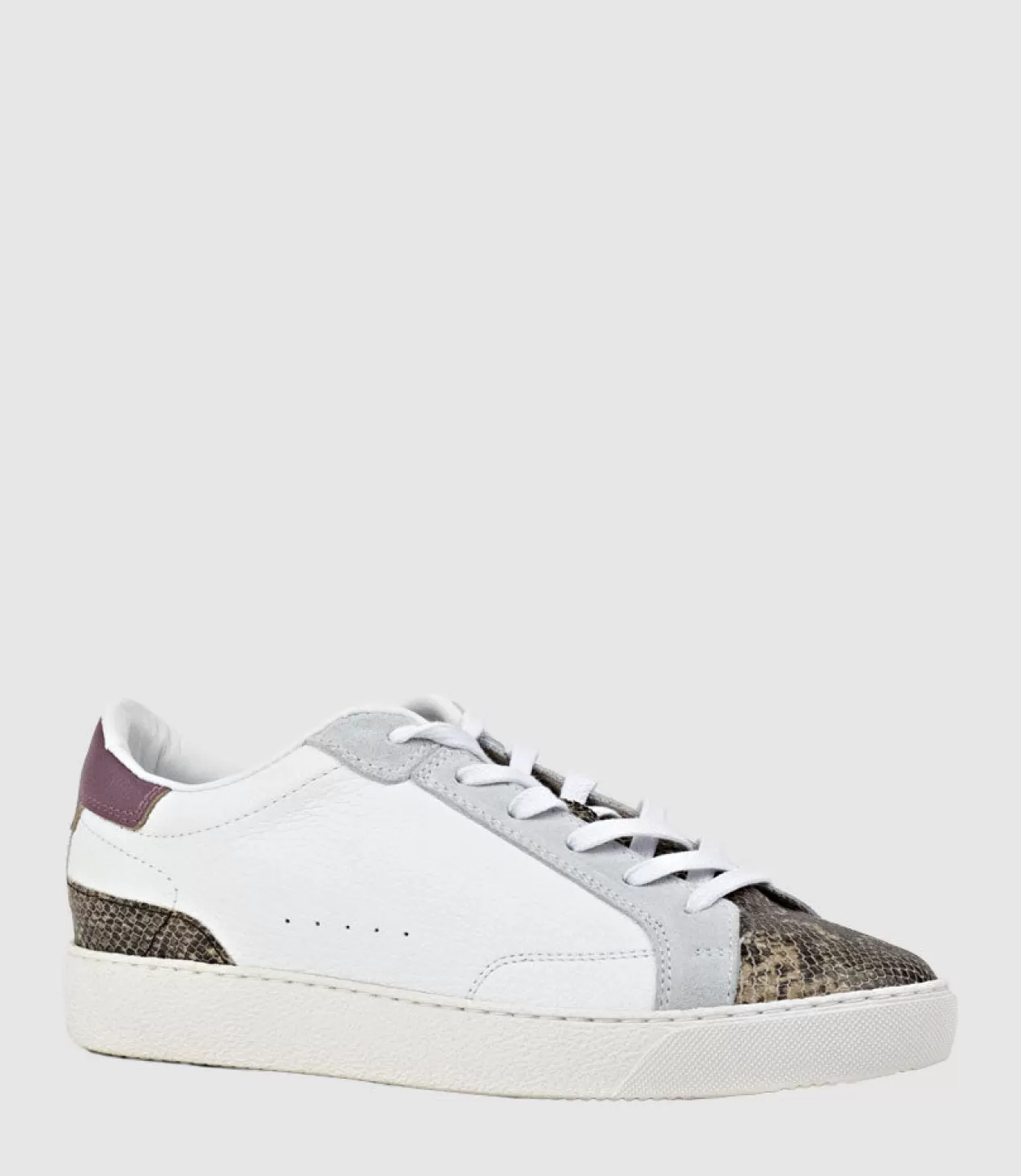 Edward Meller Sneakers<Josette Sneaker With Accents In Snake Combo