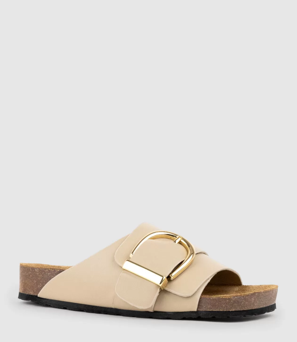 Edward Meller Low Sandals<Kakari Buckle Slide On Footbed In Mink