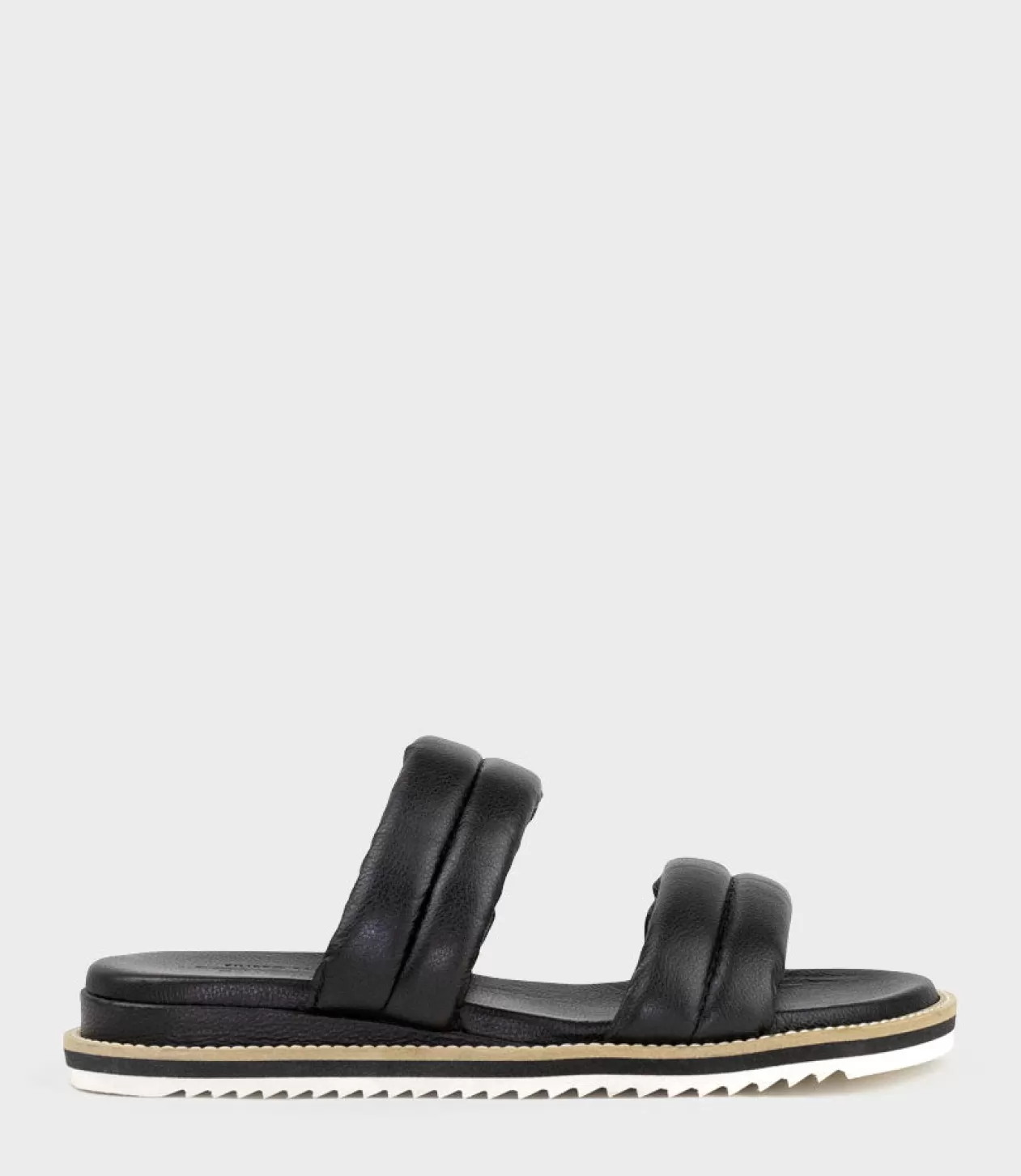 Edward Meller Low Sandals<Karsyn Two Strap Slide In Black