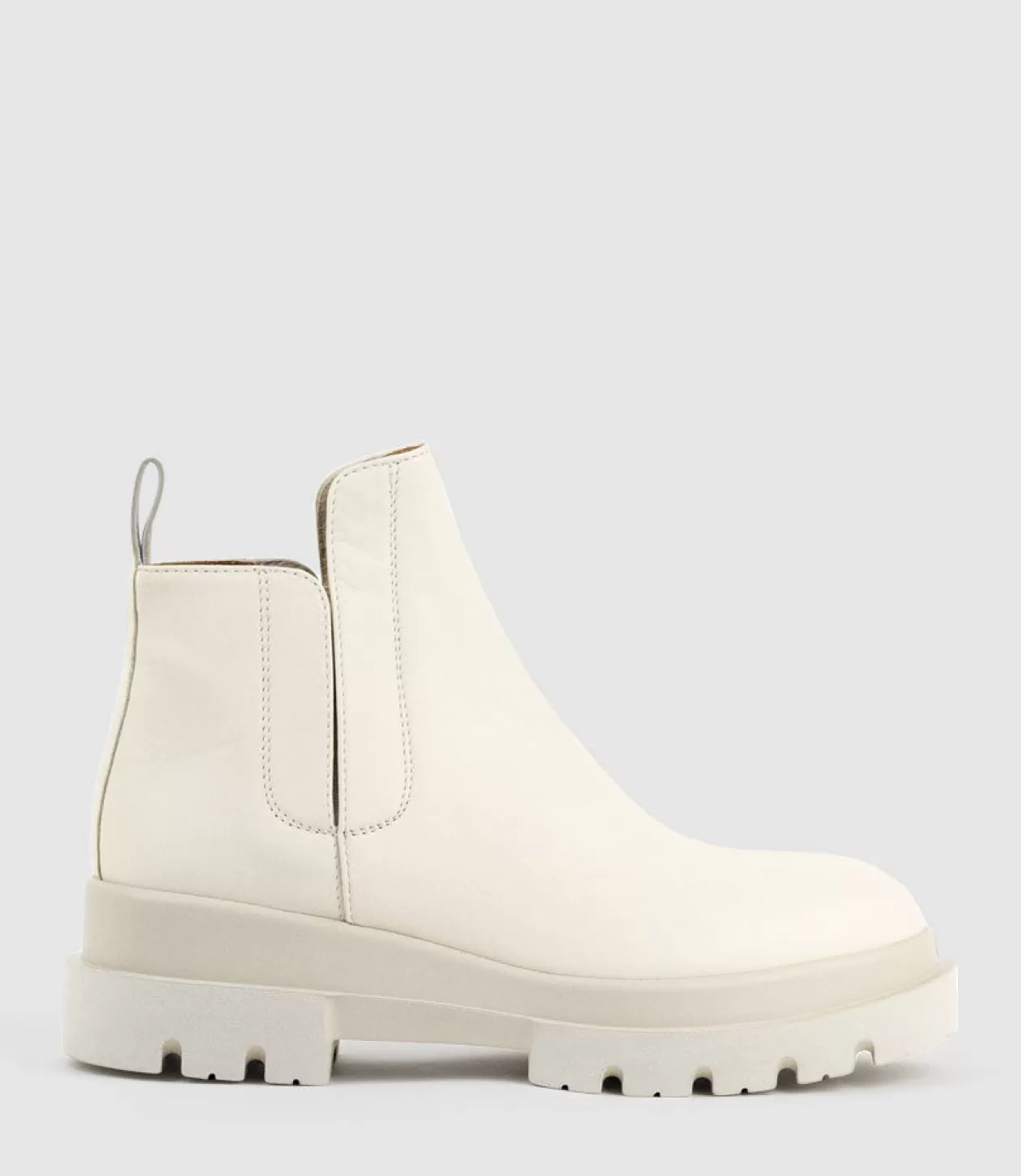 Edward Meller Ankle Boots<Kash Hidden Gusset Ankle Boot In Offwhite