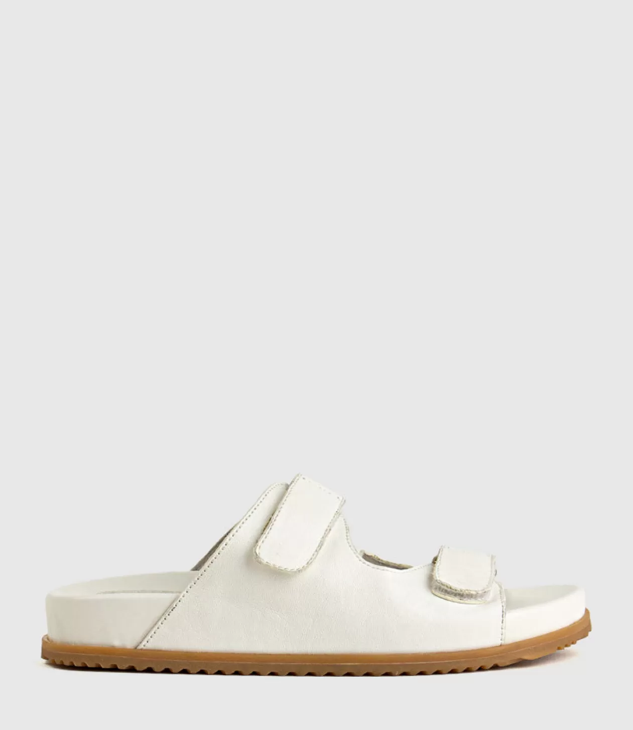 Edward Meller Low Sandals<Kylo Two Strap Slide On Footbed In Offwhite