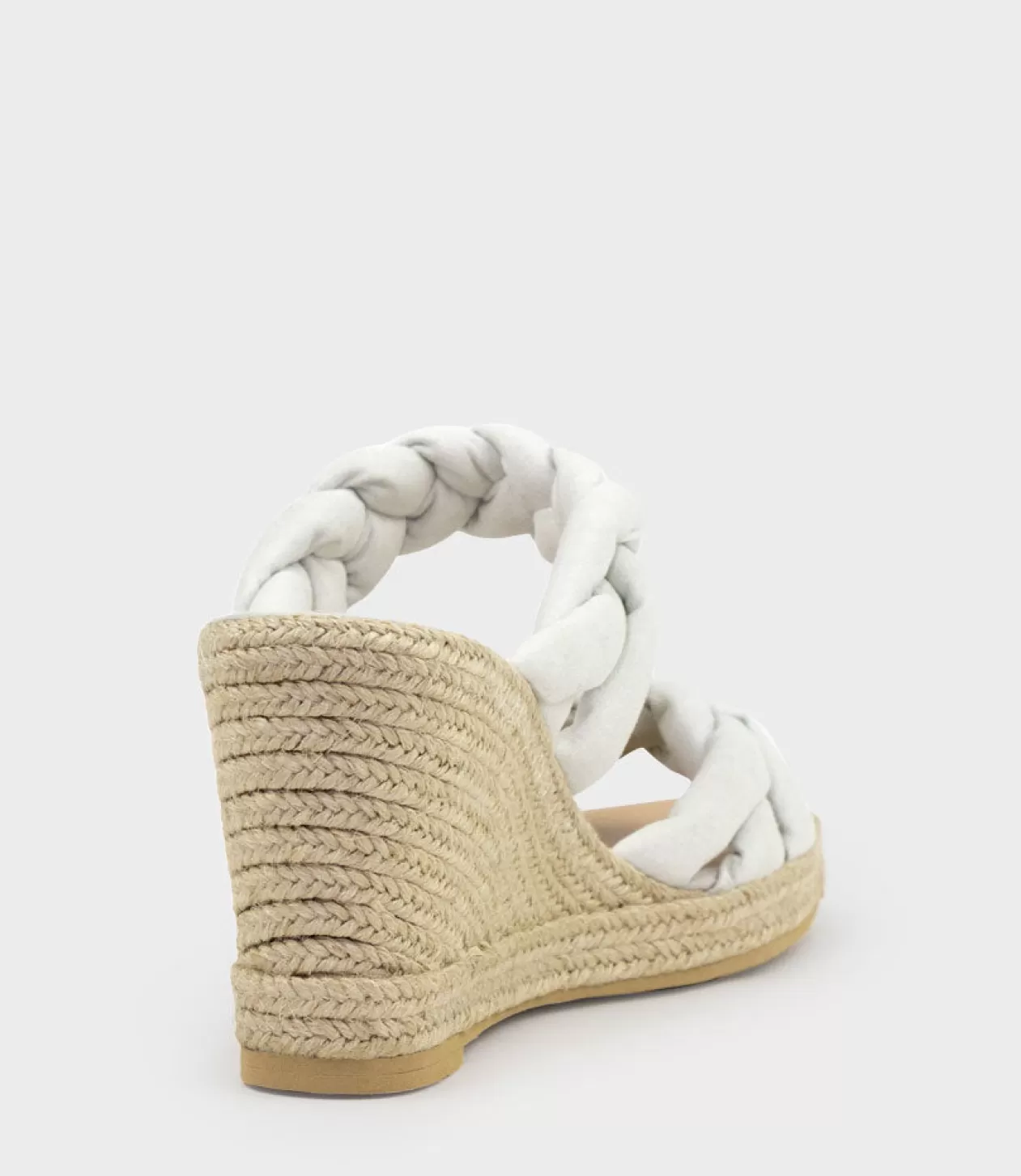 Edward Meller Espadrilles<Malone Braided Two Strap Espadrille In Offwhite Suede