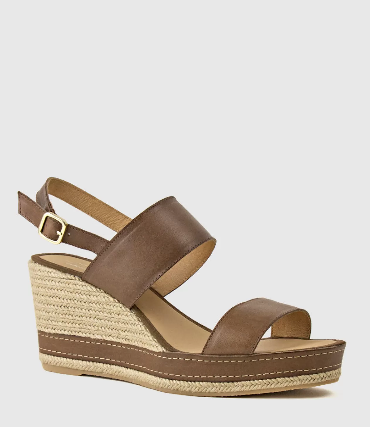 Edward Meller Espadrilles<Mikara Two Strap Classic Espadrille In Brown