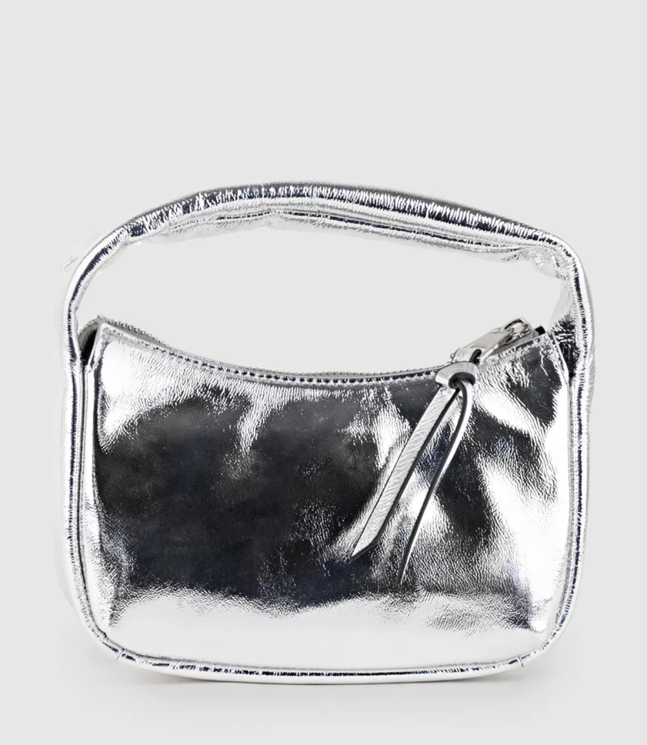 Edward Meller Handbags<Nara Small Soft Bag In Silver Crush