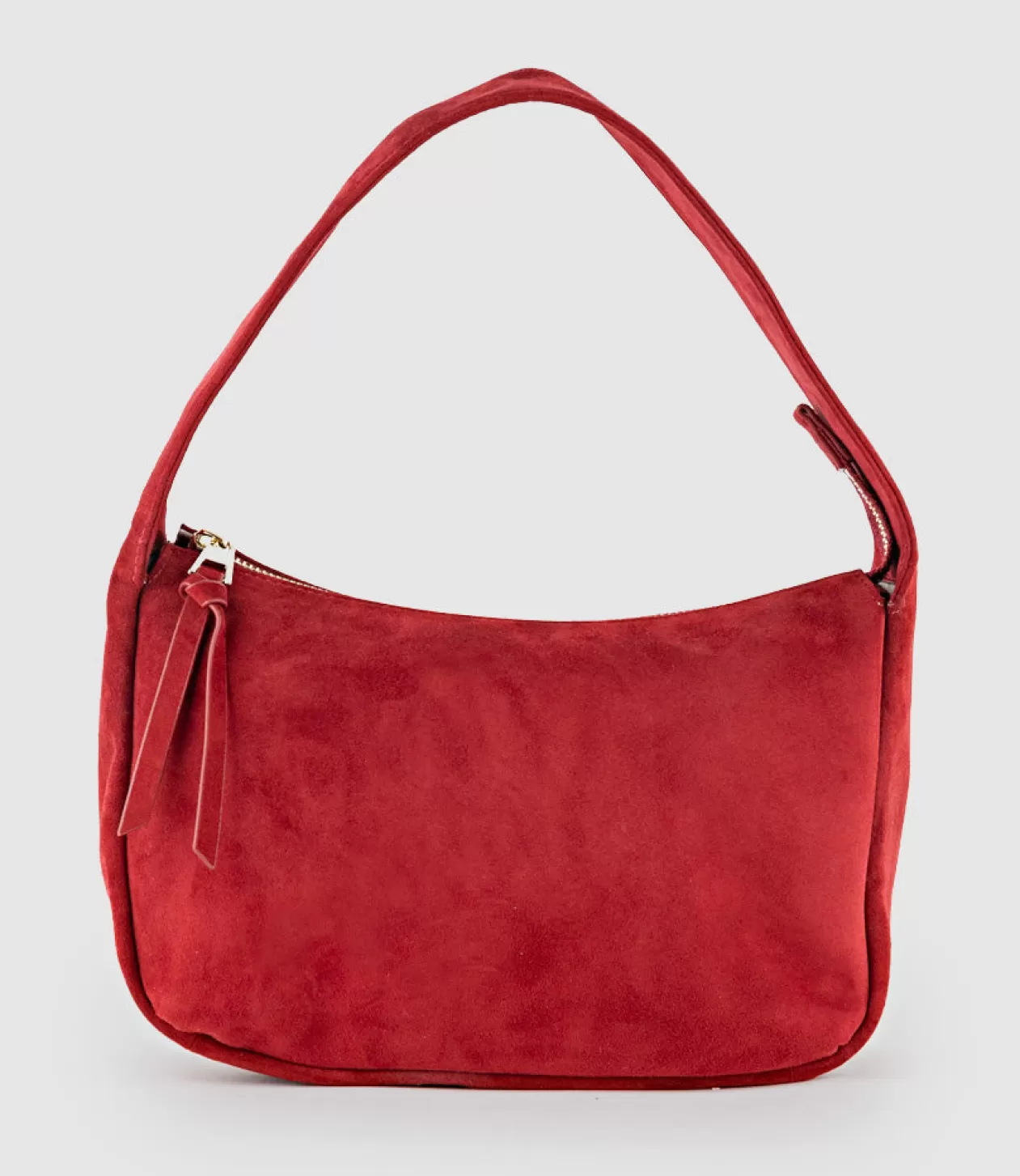 Edward Meller Handbags<Narina Large Soft Bag In Ruby Suede