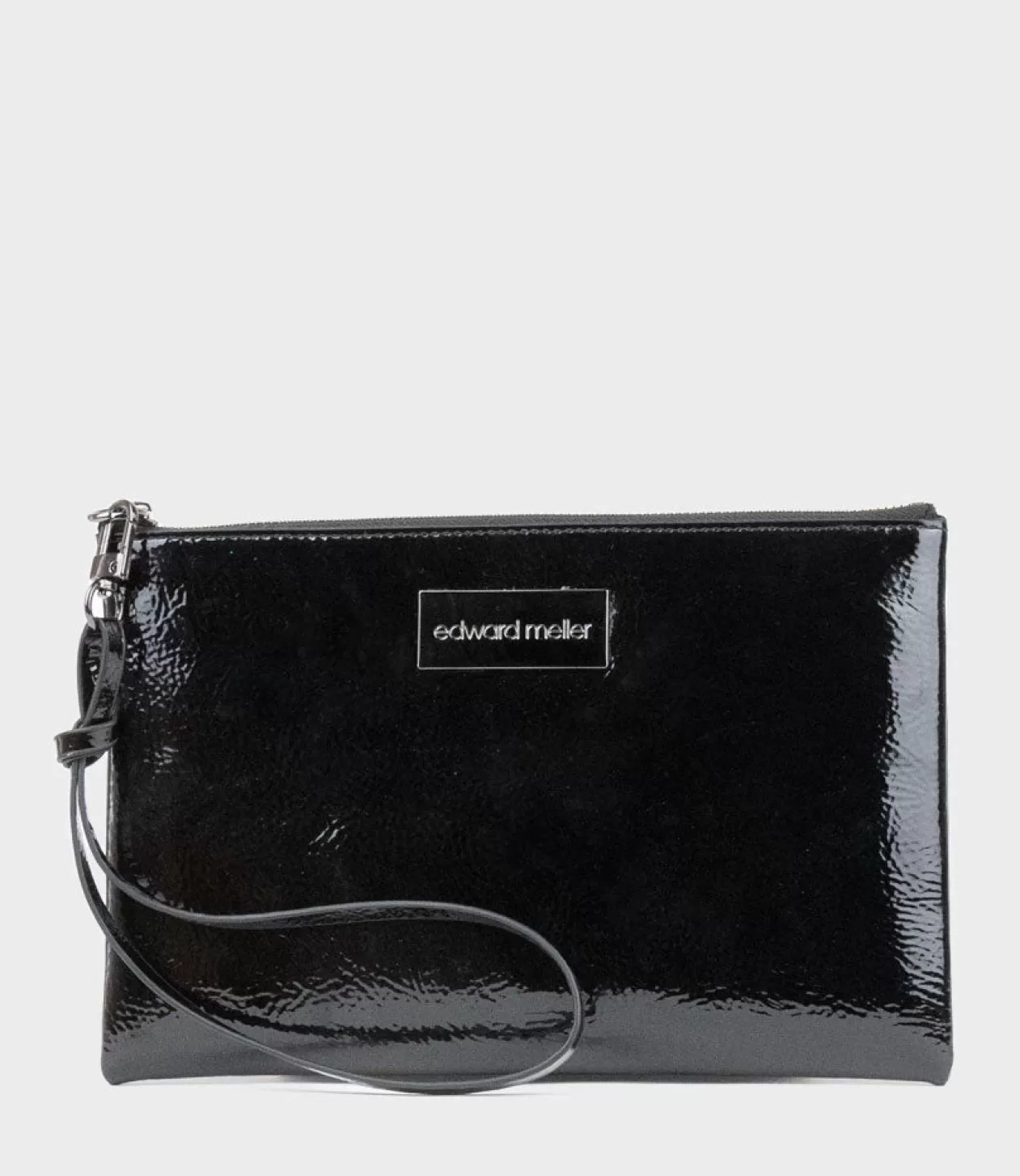 Edward Meller Handbags<Nereli Oversized Clutch In Black Patent