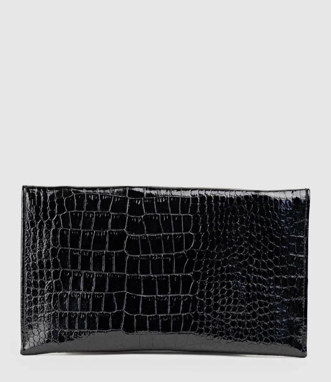 Edward Meller Handbags<Neve Envelope Clutch In Black Croc