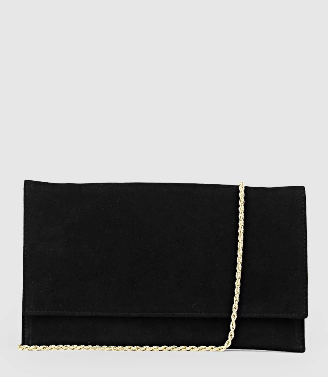 Edward Meller Handbags<Neve Envelope Clutch In Black Suede