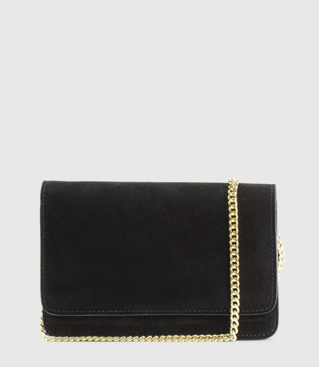 Edward Meller Handbags<Nya Structured Crossbody Bag In Black Suede