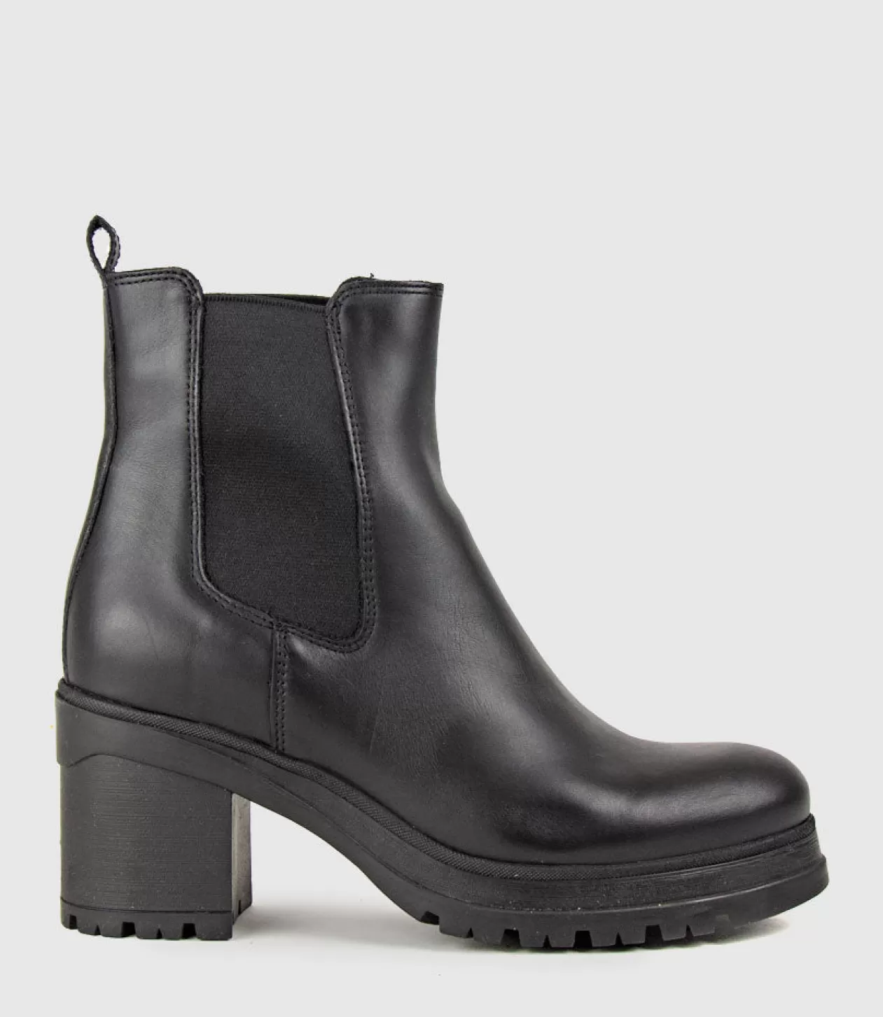 Edward Meller La Canadienne<Paxton Chukka Boot On Rubber Heel In Black