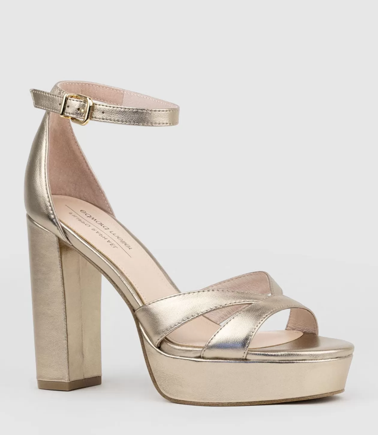 Edward Meller Platform Sandals<Sloane110 Platform Sandal In Rosegold