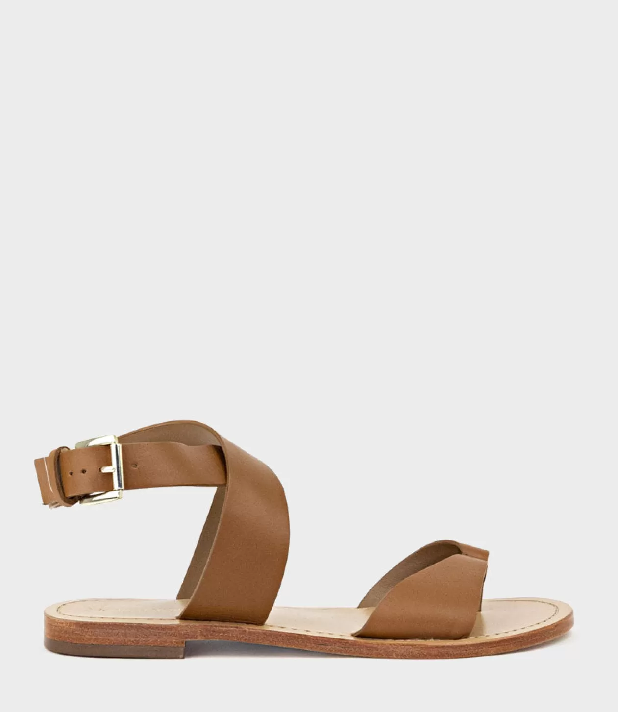 Edward Meller Low Sandals<Solinda Ankle Wrap Sandal In Tan