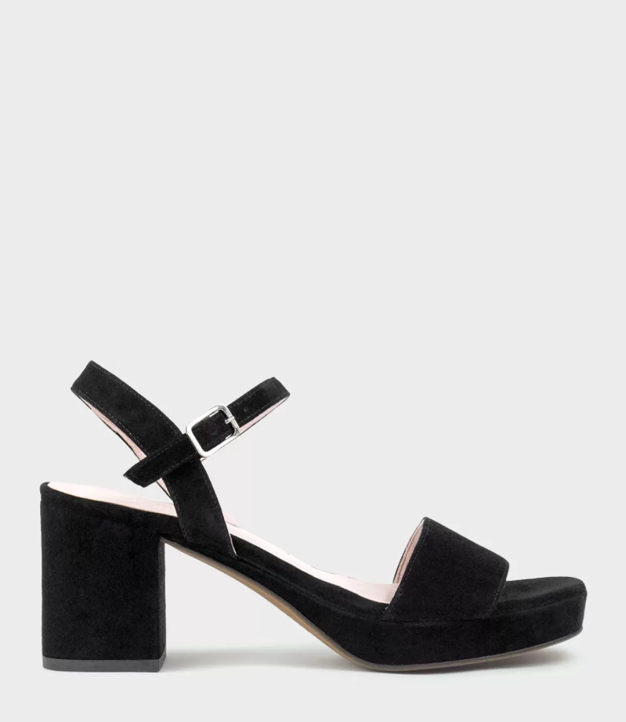 Edward Meller High Heel Sandals<Sylas75 Platform Sandal In Black Suede