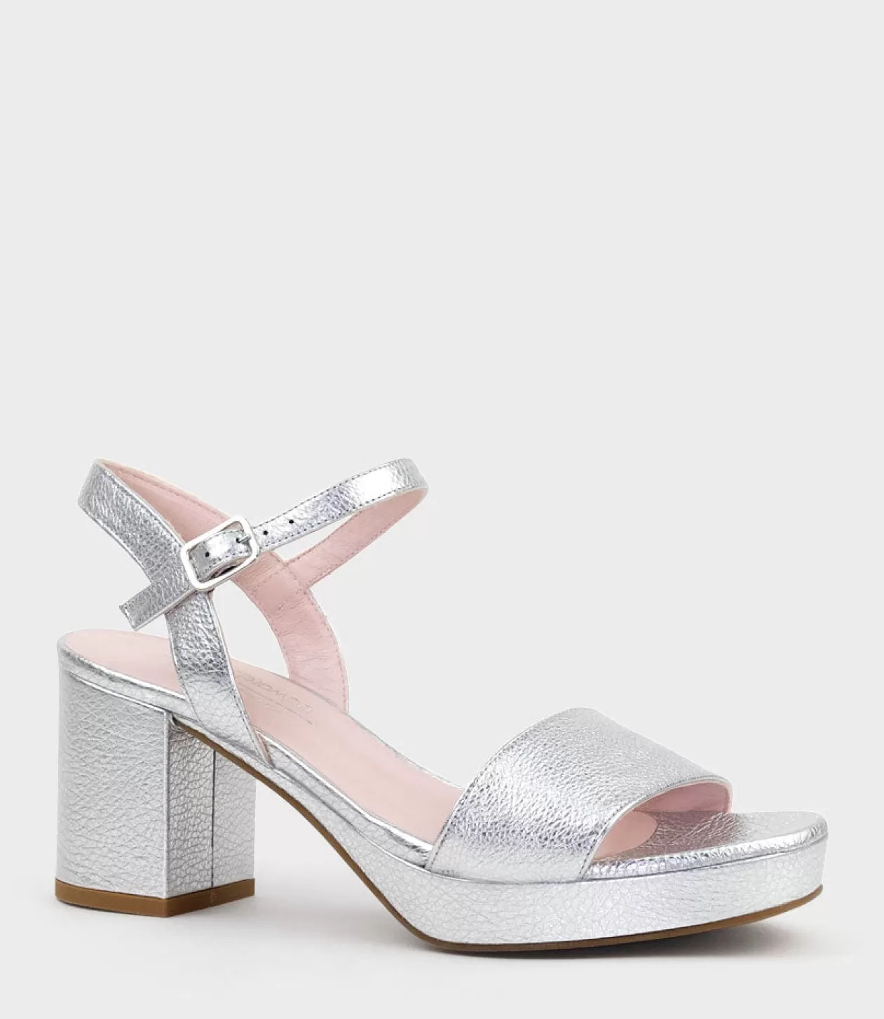 Edward Meller High Heel Sandals<Sylas75 Platform Sandal In Silver