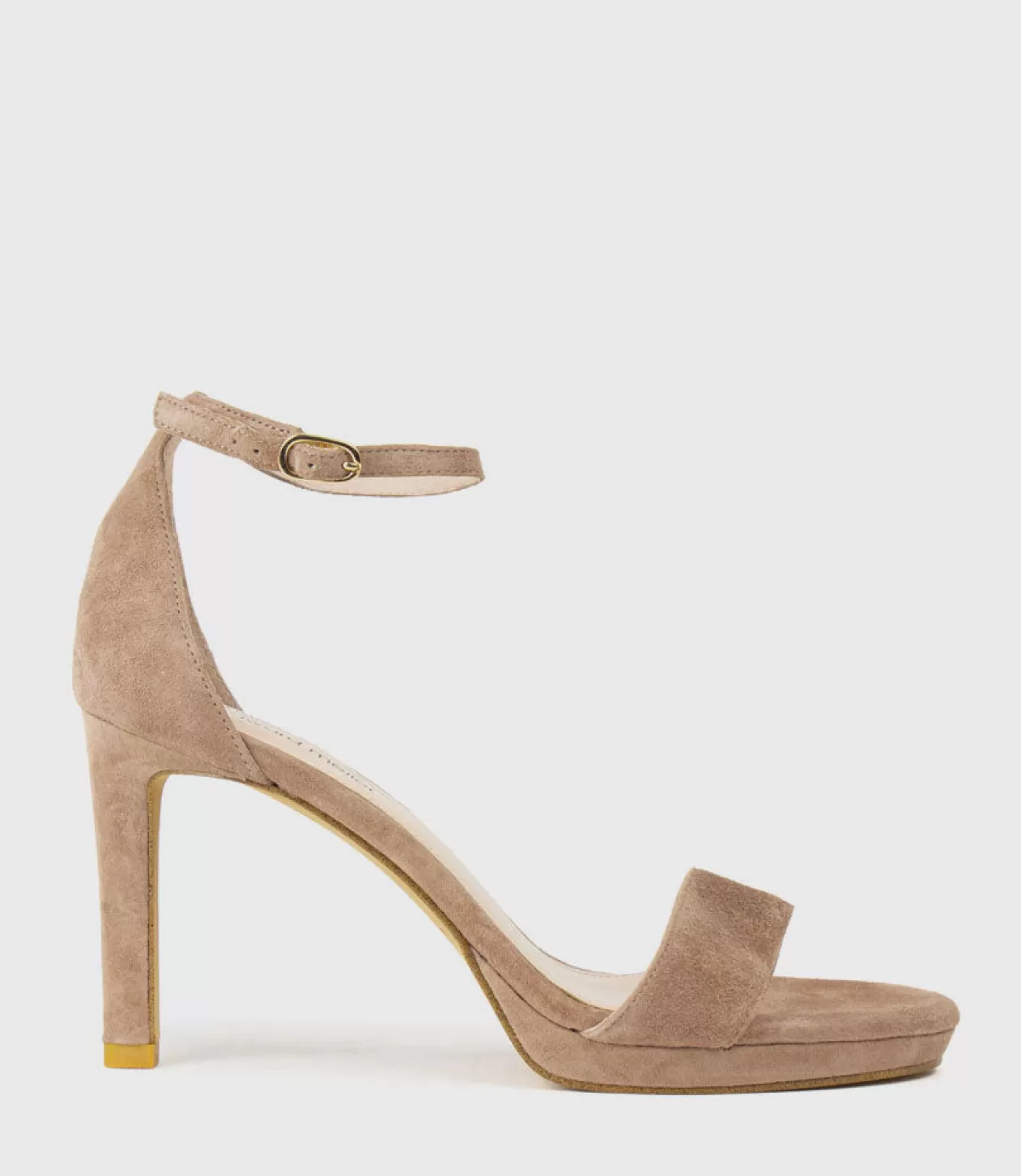 Edward Meller High Heel Sandals<Sylvia90 Platform Sandal In Nude Suede