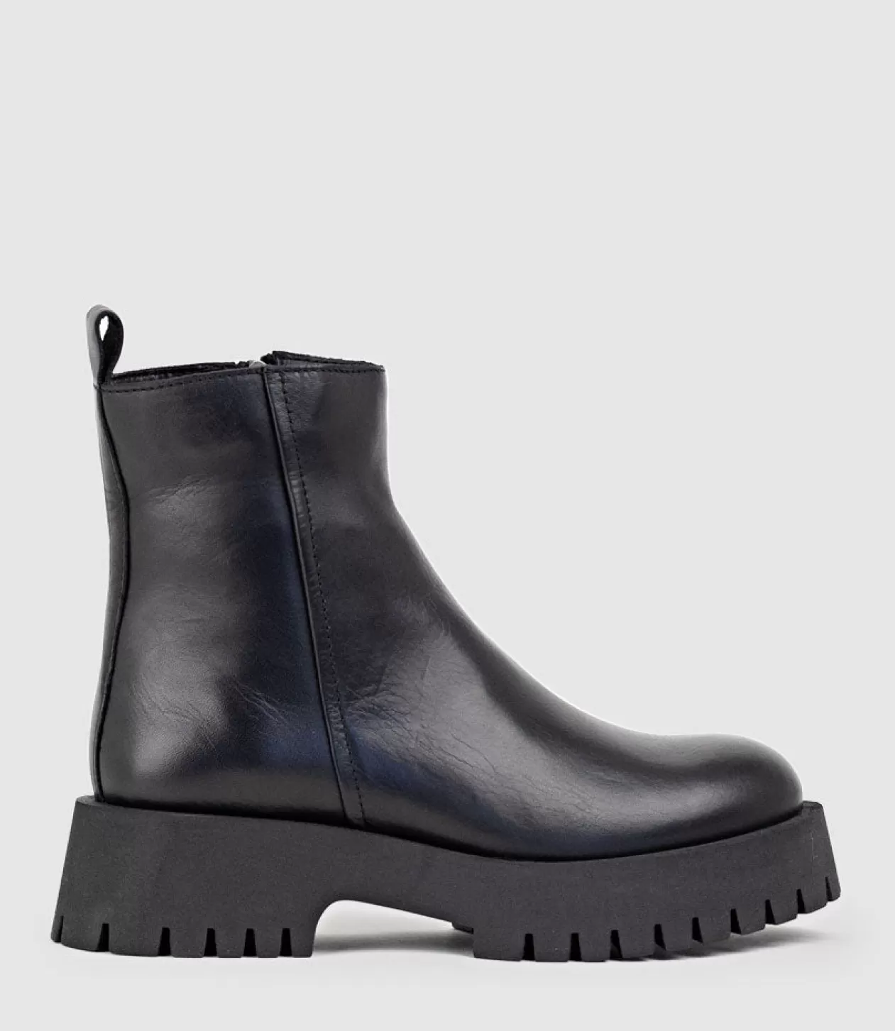 Edward Meller Ankle Boots<Ulani Ankle Boot On Thick Sole In Black