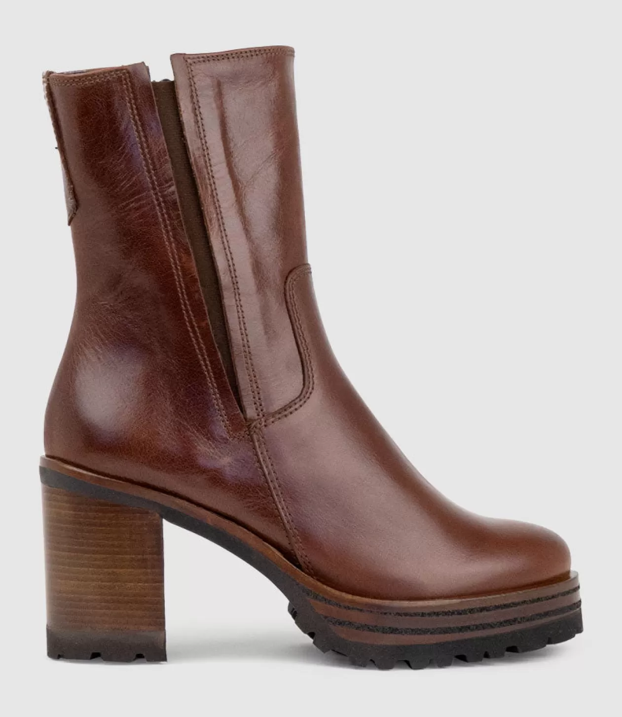 Edward Meller Ankle Boots<Ulara85 Lug Sole Ankle Boot In Tan